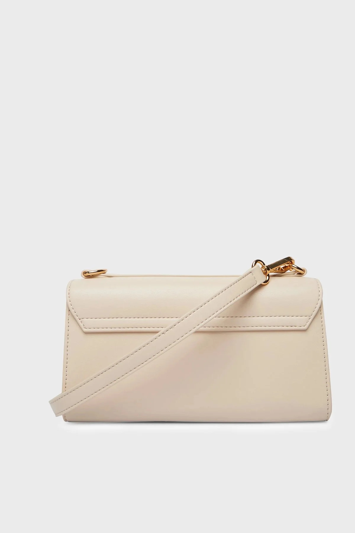 Love Moschino Logolu Çıkarılabilir Askılı Kadın Çanta JC4170PP1OLX0110 BEJ - 3