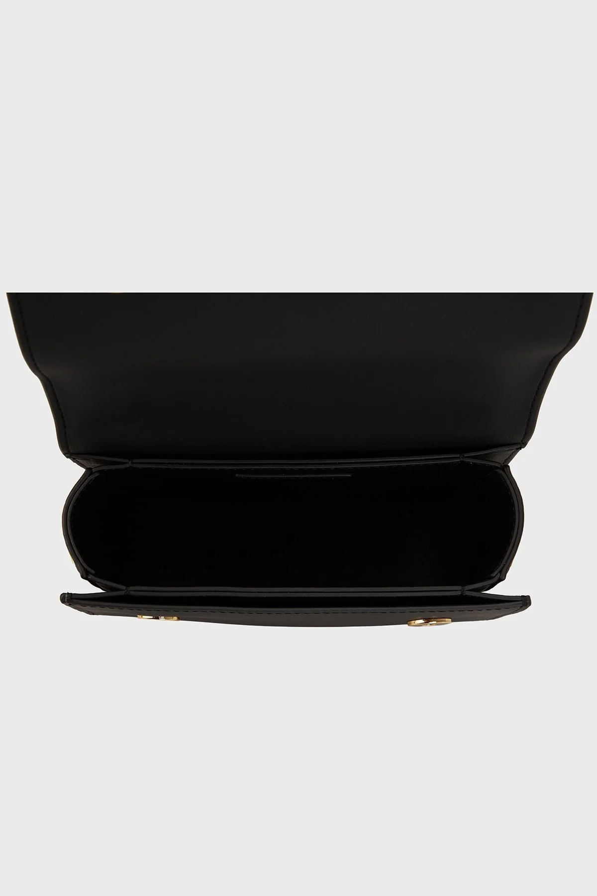 Love Moschino Logolu Çıkarılabilir Askılı Mini Bayan Çanta JC4289PP1NL1400A SİYAH - 3