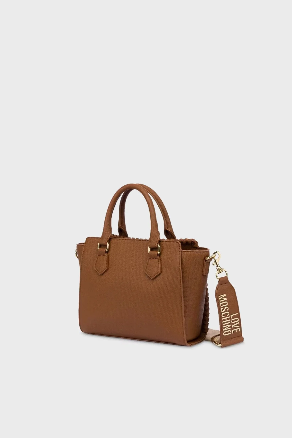 Love Moschino Logolu Çıkarılabilir Çapraz Askılı Bayan Çanta JC4126PP1MLJ0201 TABA - 6