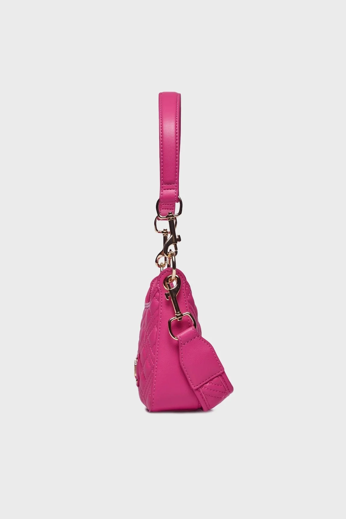 Love Moschino Logolu Çıkarılabilir Omuz Askılı Bayan Çanta JC4161PP0HLA0604 FUŞYA - 4