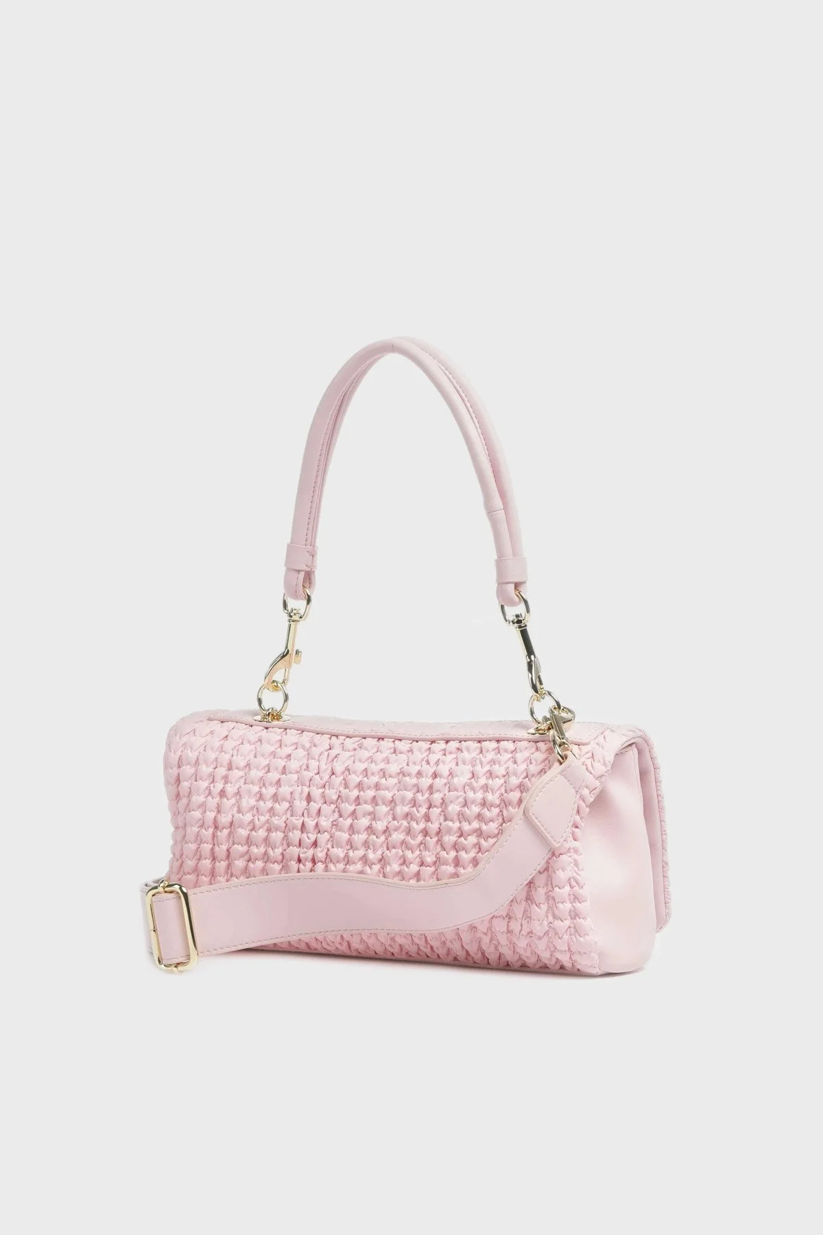 Love Moschino Logolu Çıkarılabilir Omuz Askılı Bayan Çanta JC4238PP0IKB160A PEMBE - 2