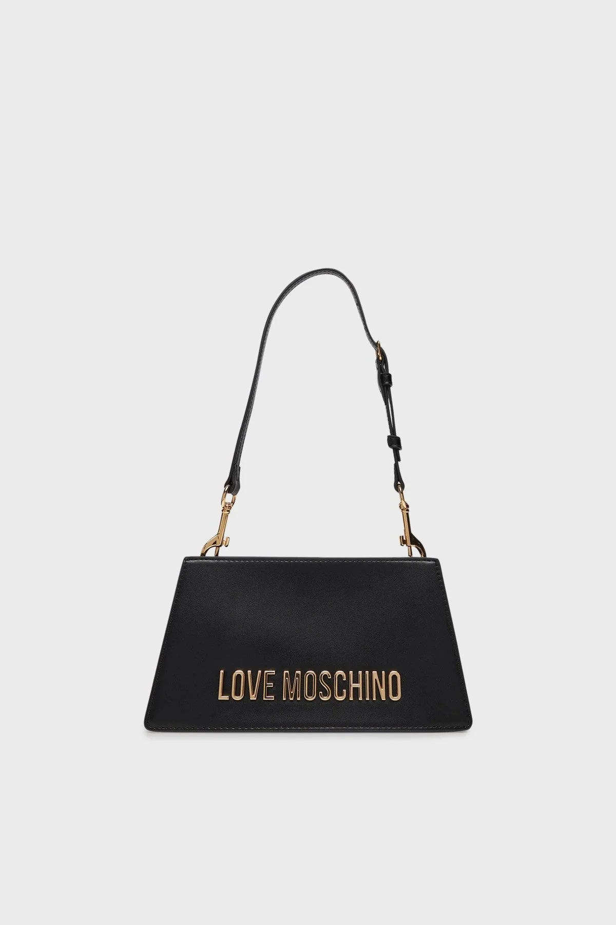 Love Moschino Logolu Çıkarılabilir Tutma Saplı Mini Bayan Çanta JC4095PP1NLL0000 SİYAH - 1