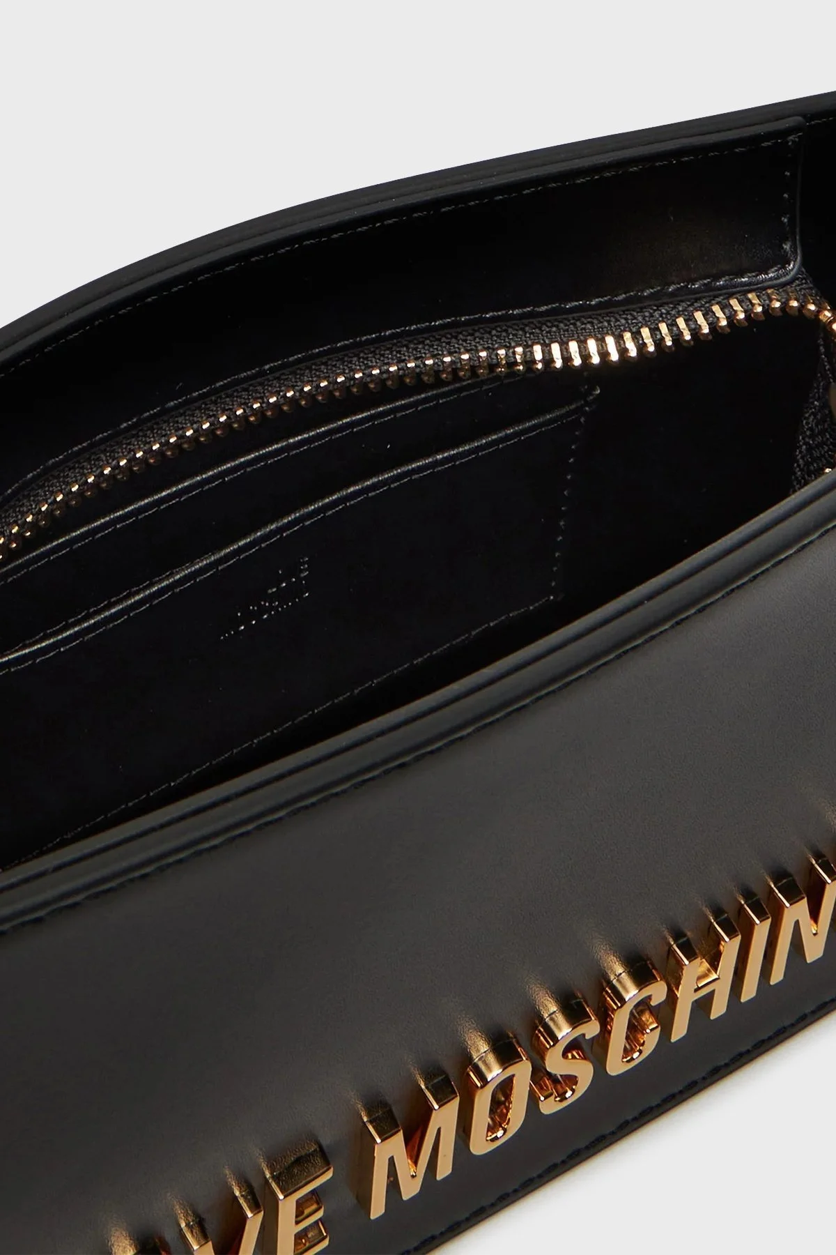 Love Moschino Logolu Çıkarılabilir Tutma Saplı Mini Bayan Çanta JC4095PP1NLL0000 SİYAH - 4