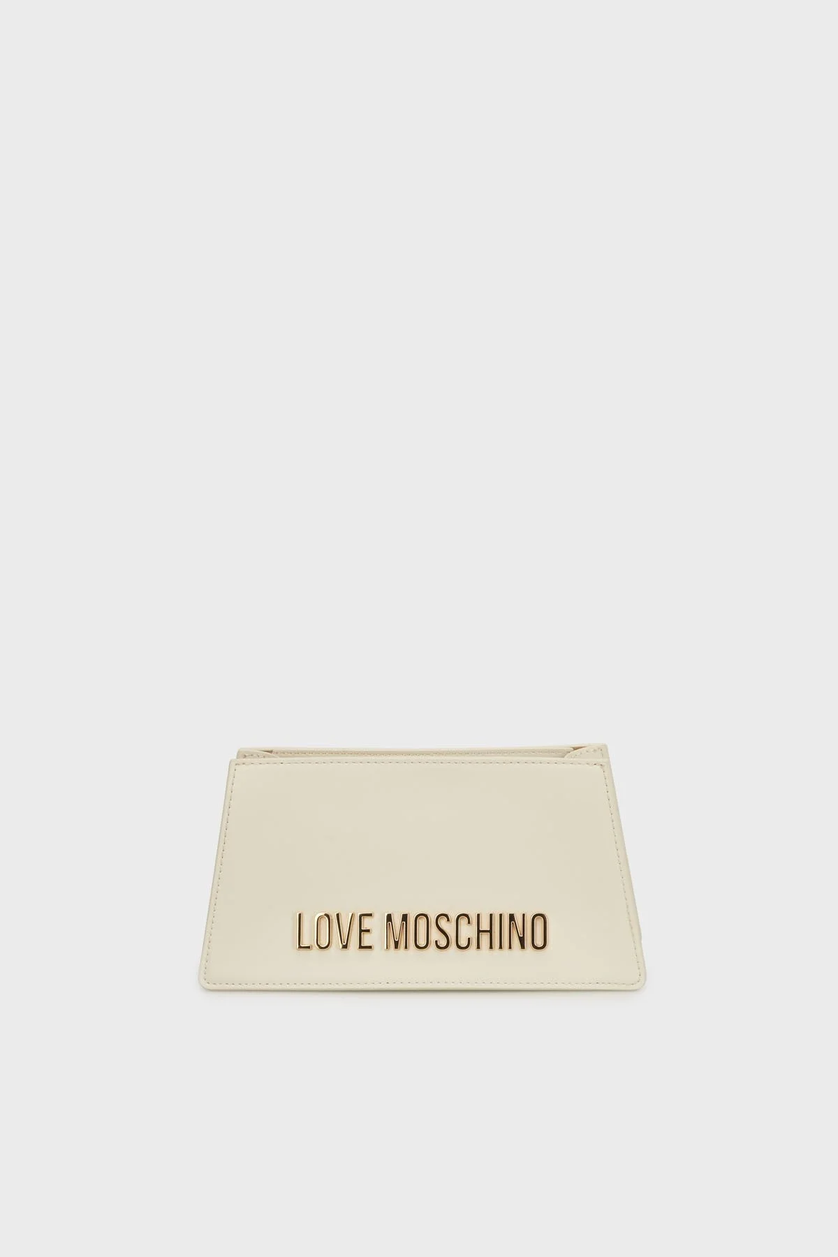 Love Moschino Logolu Çıkarılabilir Tutma Saplı Mini Bayan Çanta JC4095PP1NLL0110 BEJ - 1