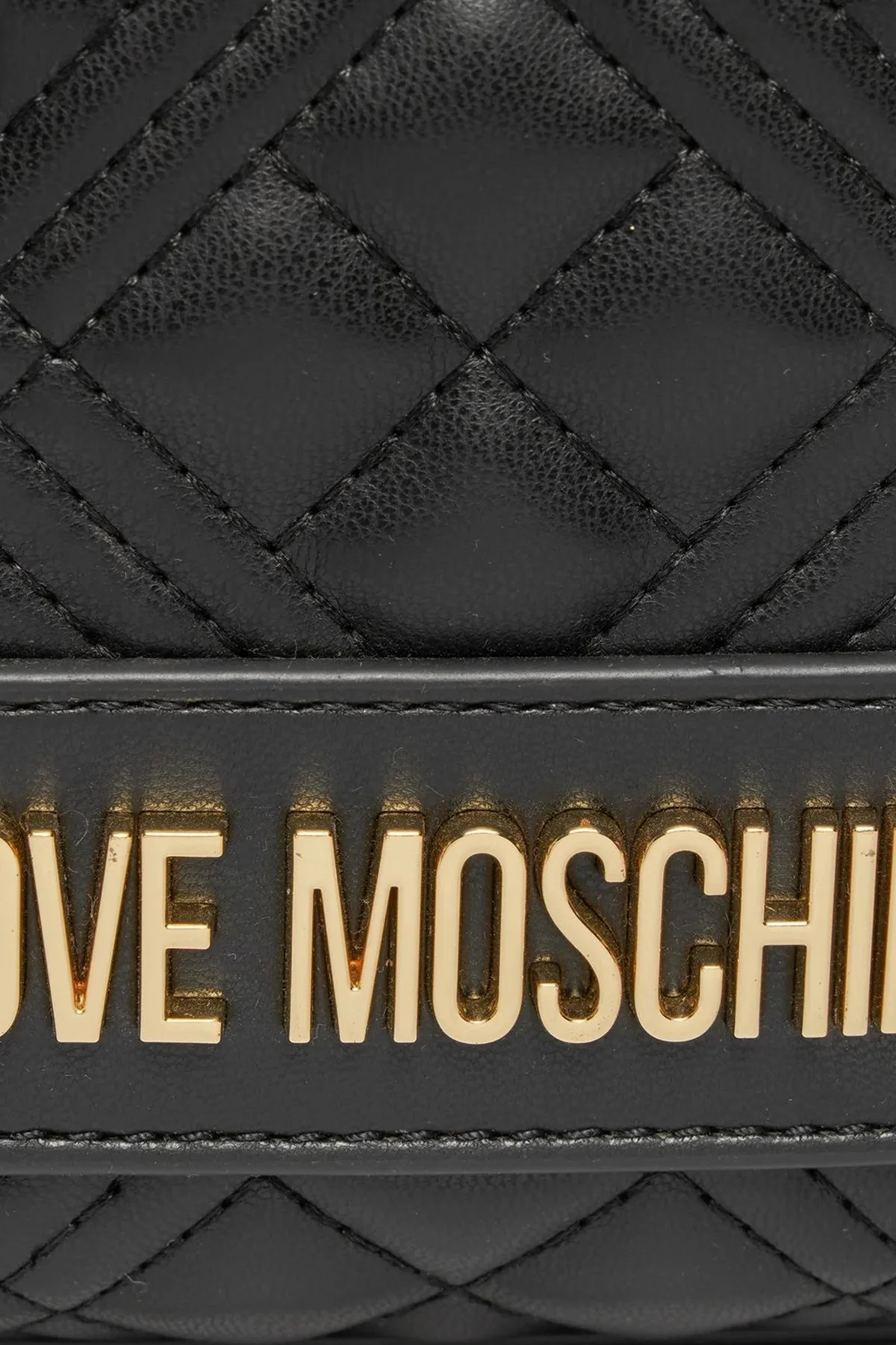 Love Moschino Logolu Çıkarılabilir Uzatma Askılı Bayan Çanta JC4016PP1ILA0000 SİYAH - 2