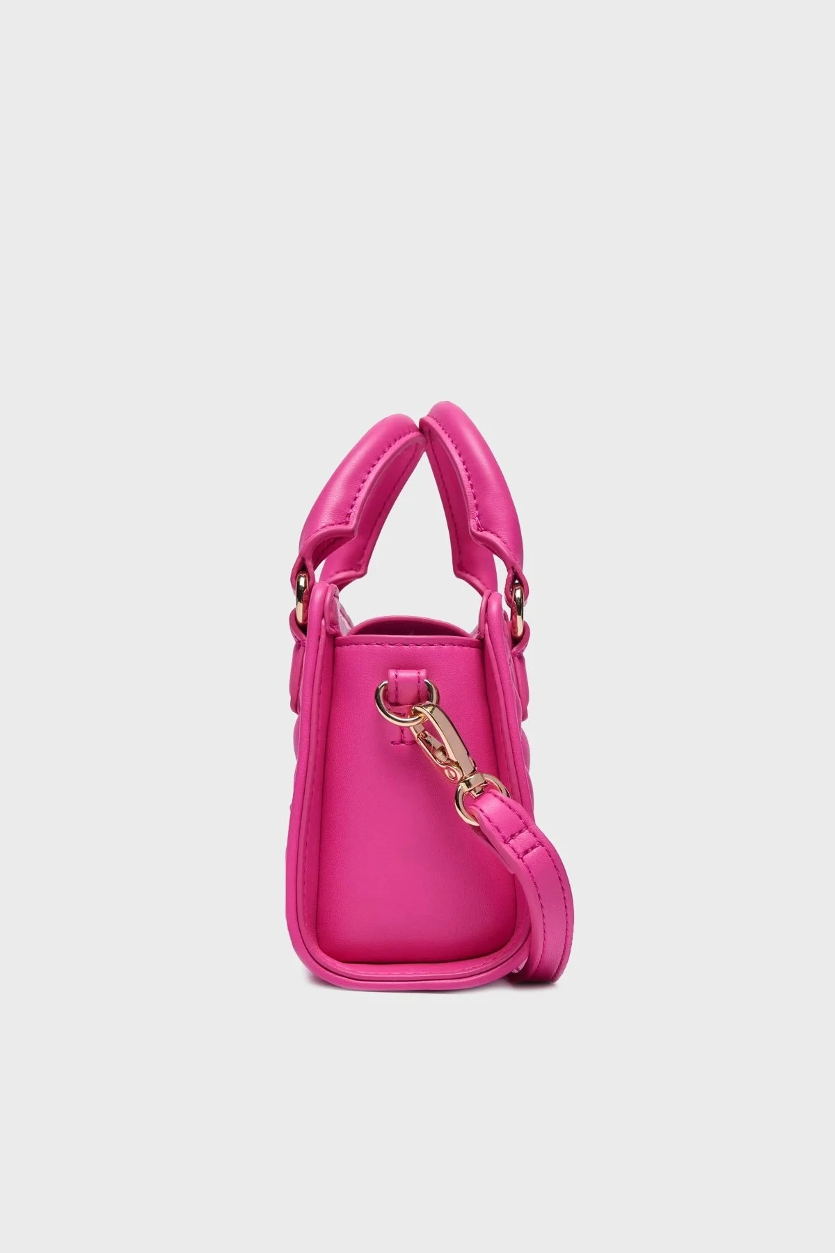 Love Moschino Logolu Çıkarılabilir Uzatma Askılı Bayan Çanta JC4016PP1ILA0615 FUŞYA - 4