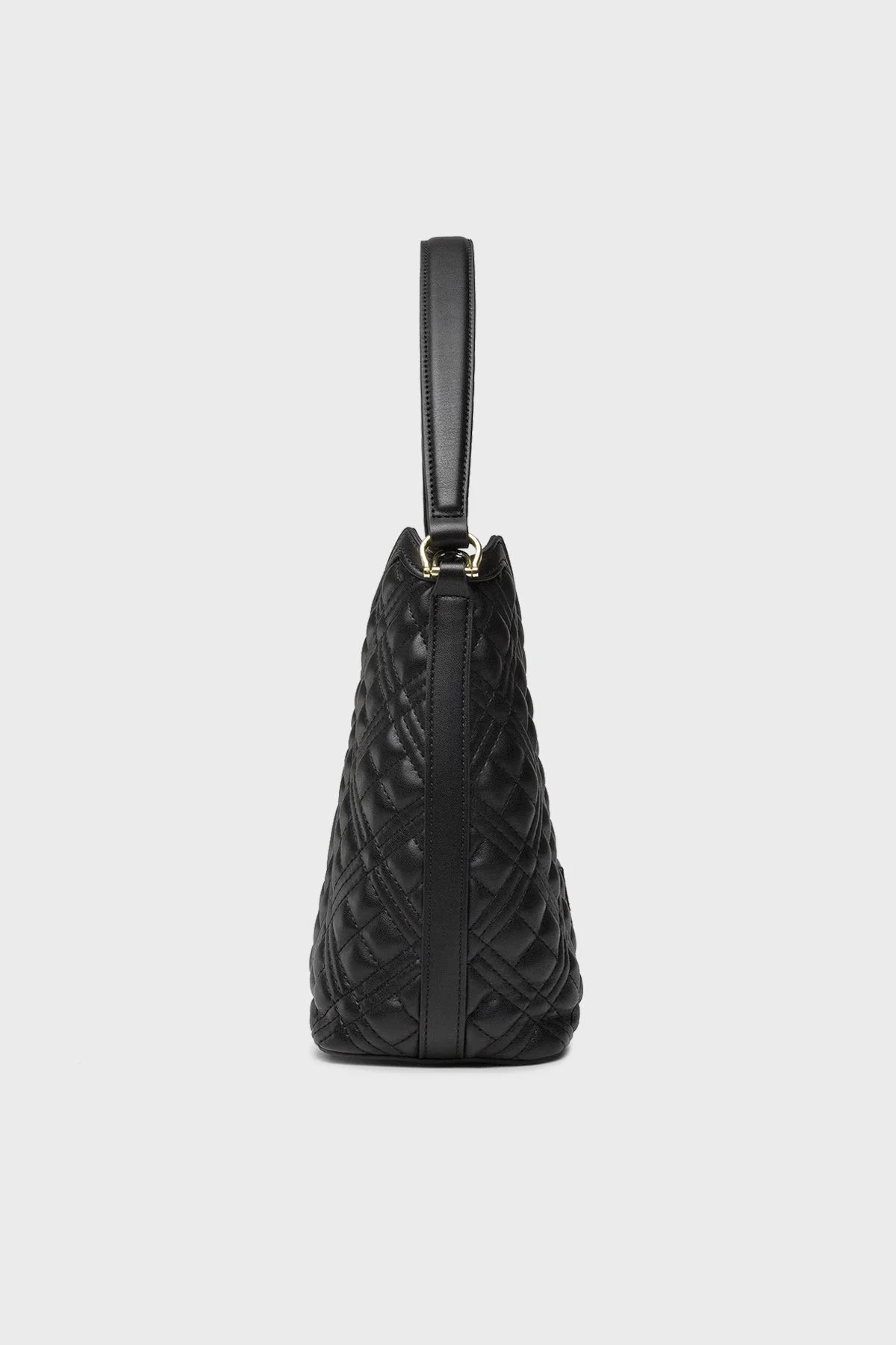 Love Moschino Logolu Çıkarılabilir Uzatma Askılı Bayan Çanta JC4023PP1FLA0000 SİYAH - 4