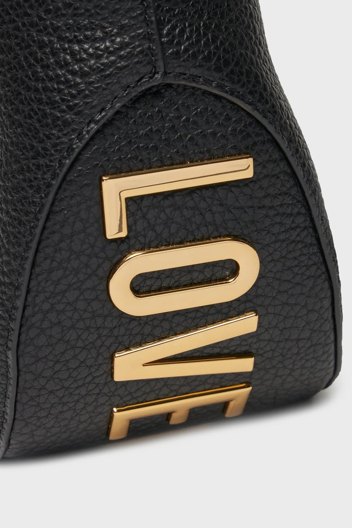 Love Moschino Logolu Çıkarılabilir Uzatma Askılı Bayan Çanta JC4101PP1ILT0000 SİYAH - 4