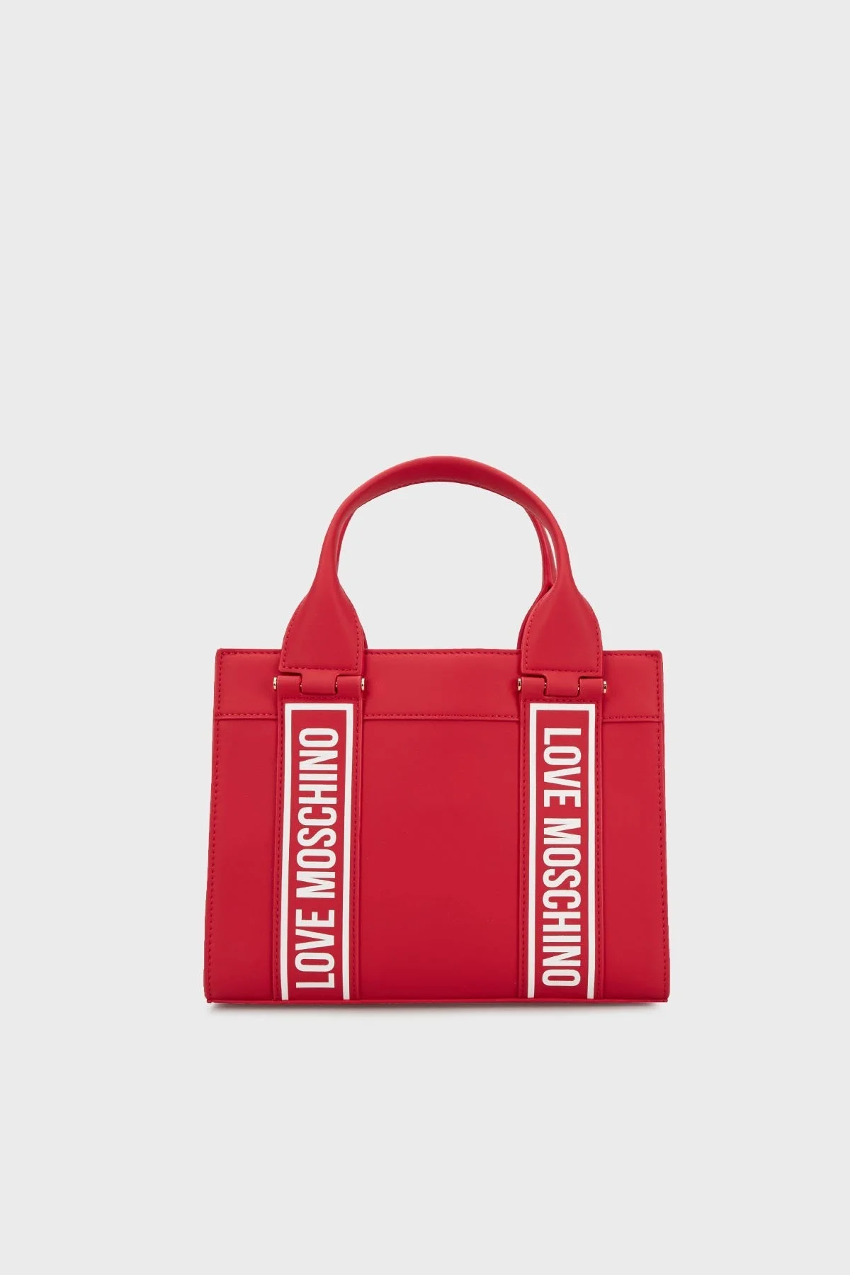 Love Moschino Logolu Çıkarılabilir Uzatma Askılı Bayan Çanta JC4207PP0HKG150A KIRMIZI - 1