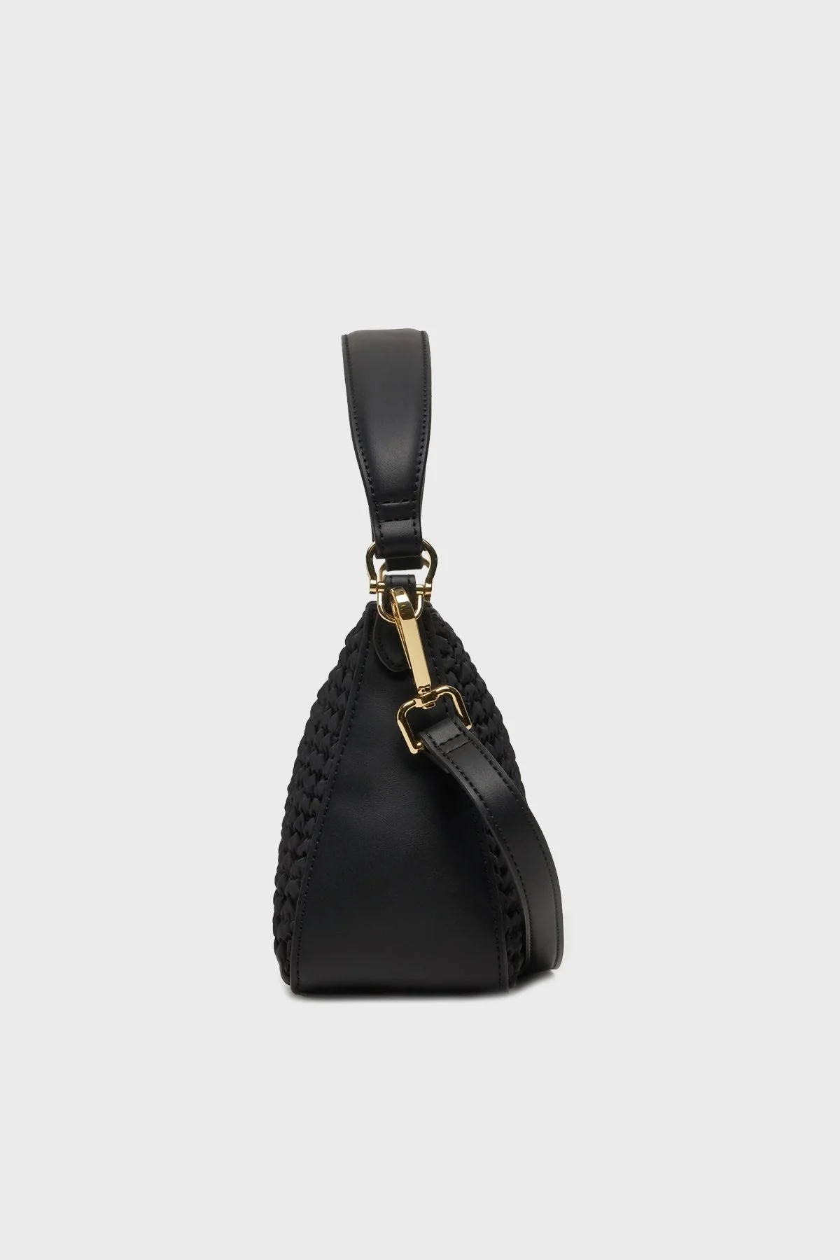 Love Moschino Logolu Çıkarılabilir Uzatma Askılı Bayan Çanta JC4240PP0IKB100A SİYAH - 4