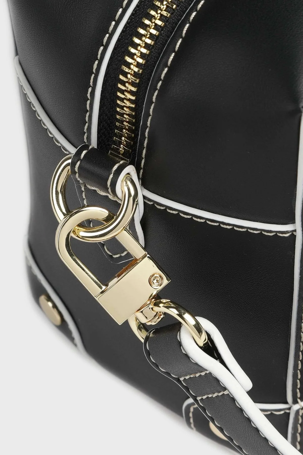 Love Moschino Logolu Çıkarılabilir Uzatma Askılı Bayan Çanta JC4246PP0IKU0000 SİYAH - 3