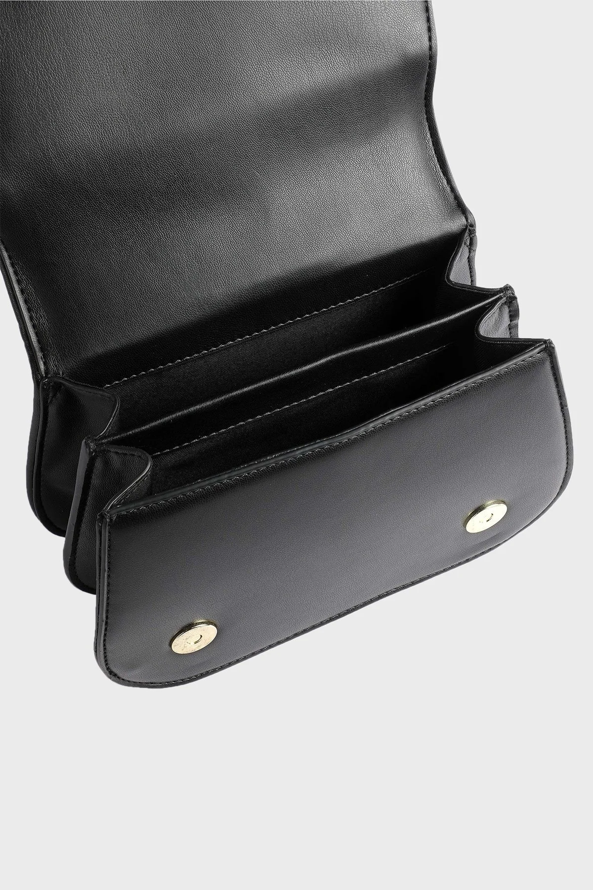 Love Moschino Logolu Çıkarılabilir Uzatma Askılı Bayan Çanta JC4285PP0GKA0000 SİYAH - 3