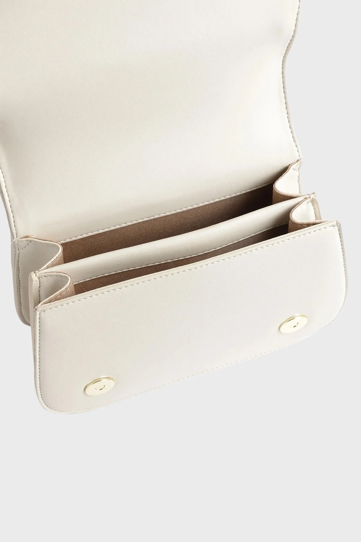 Love Moschino Logolu Çıkarılabilir Uzatma Askılı Bayan Çanta JC4285PP0GKA0103 BEJ - 3