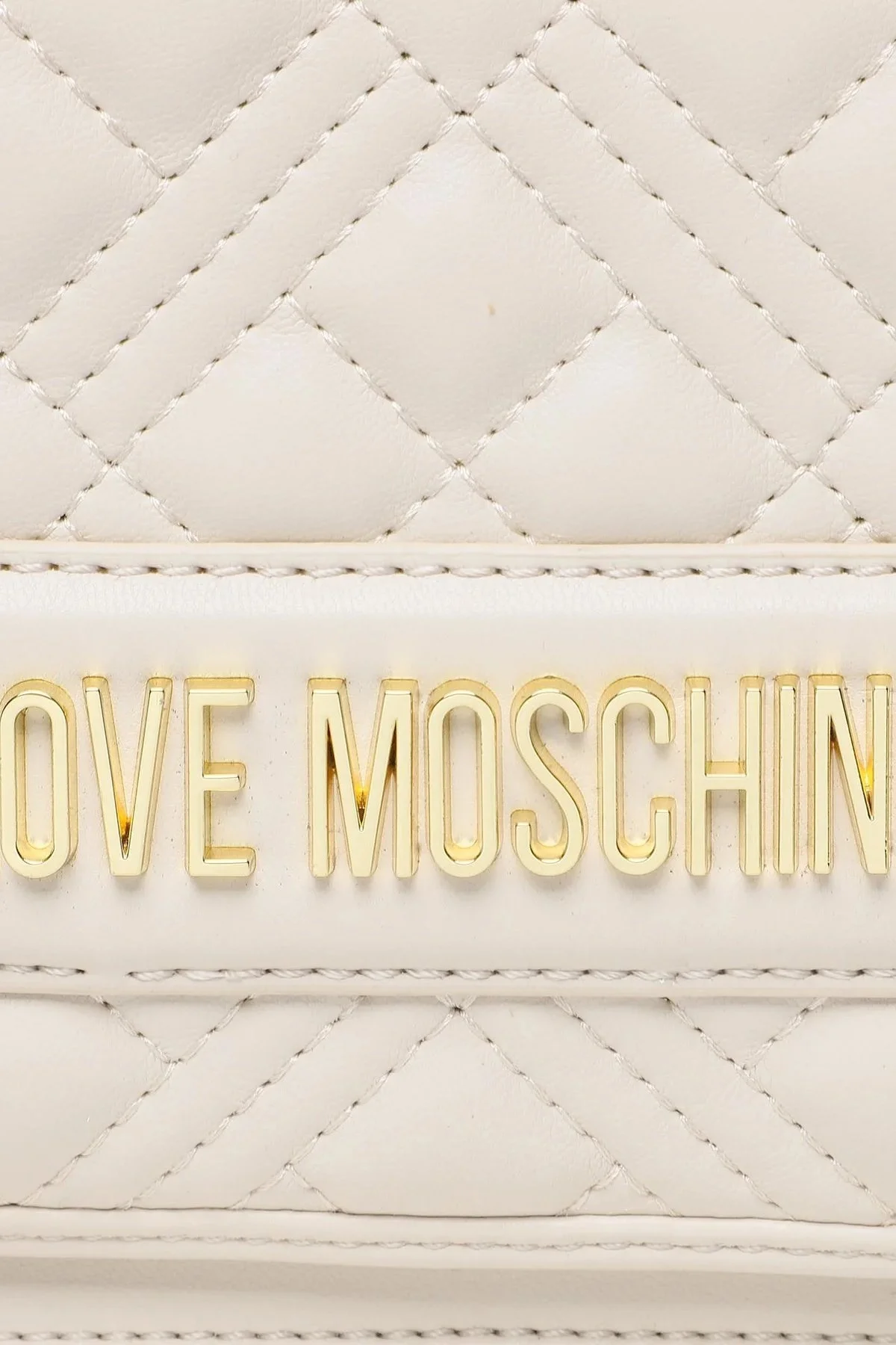 Love Moschino Logolu Çıkarılabilir Uzatma Askılı Bayan Çanta JC4285PP0GKA0103 BEJ - 5