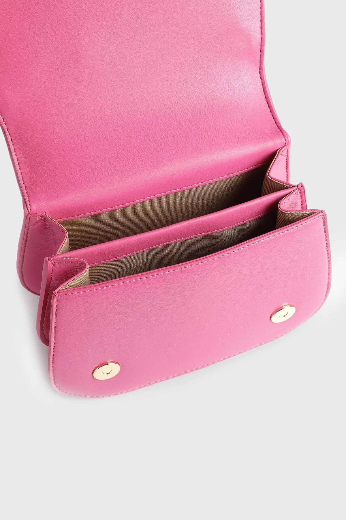 Love Moschino Logolu Çıkarılabilir Uzatma Askılı Bayan Çanta JC4285PP0GKA0604 FUŞYA - 3