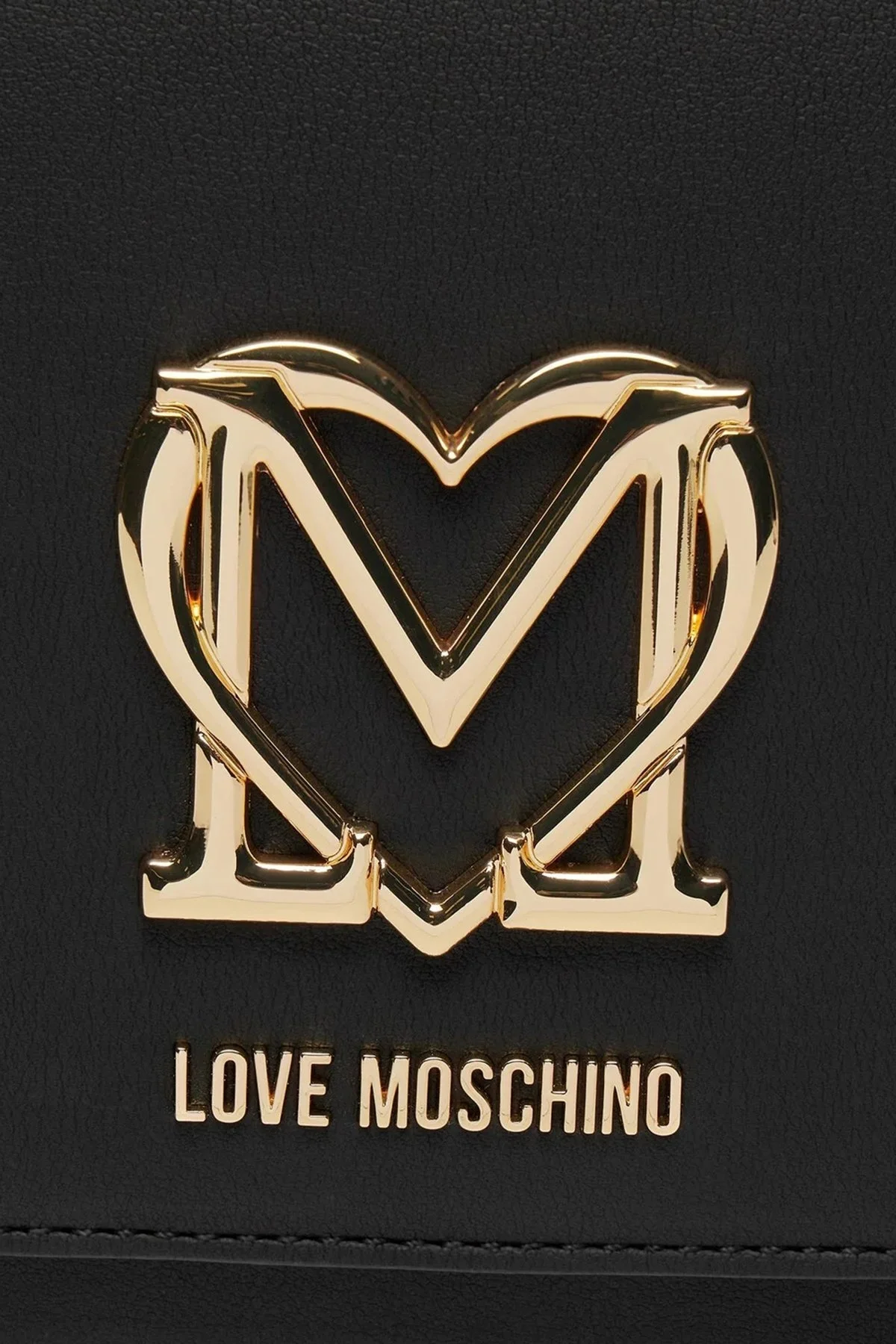 Love Moschino Logolu Çıkarılabilir Uzatma Askılı Bayan Çanta JC4285PP0IKJ100A SİYAH - 4
