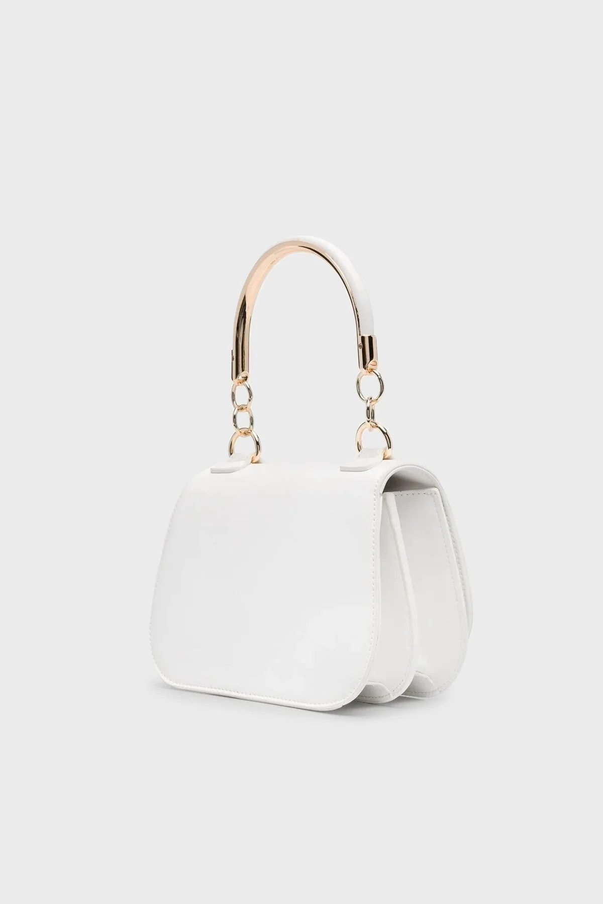 Love Moschino Logolu Çıkarılabilir Uzatma Askılı Bayan Çanta JC4286PP0GKF0100 BEYAZ - 3