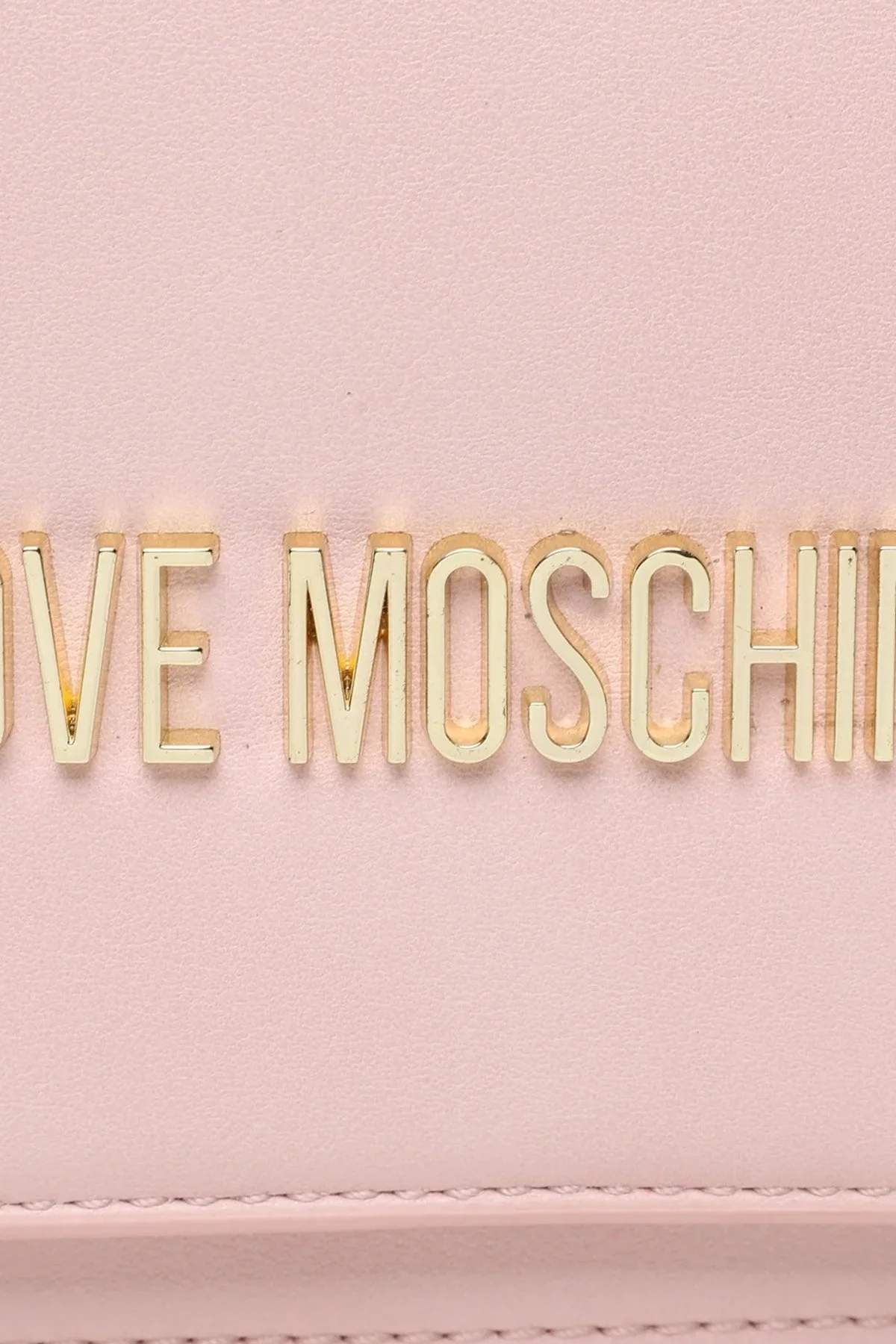 Love Moschino Logolu Çıkarılabilir Uzatma Askılı Bayan Çanta JC4286PP0GKF0609 PUDRA - 2