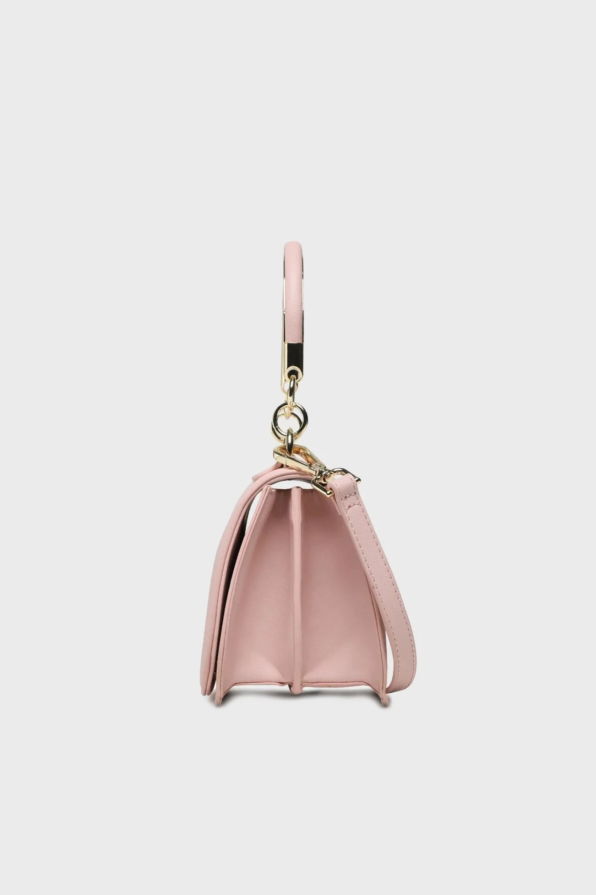 Love Moschino Logolu Çıkarılabilir Uzatma Askılı Bayan Çanta JC4286PP0GKF0609 PUDRA - 3