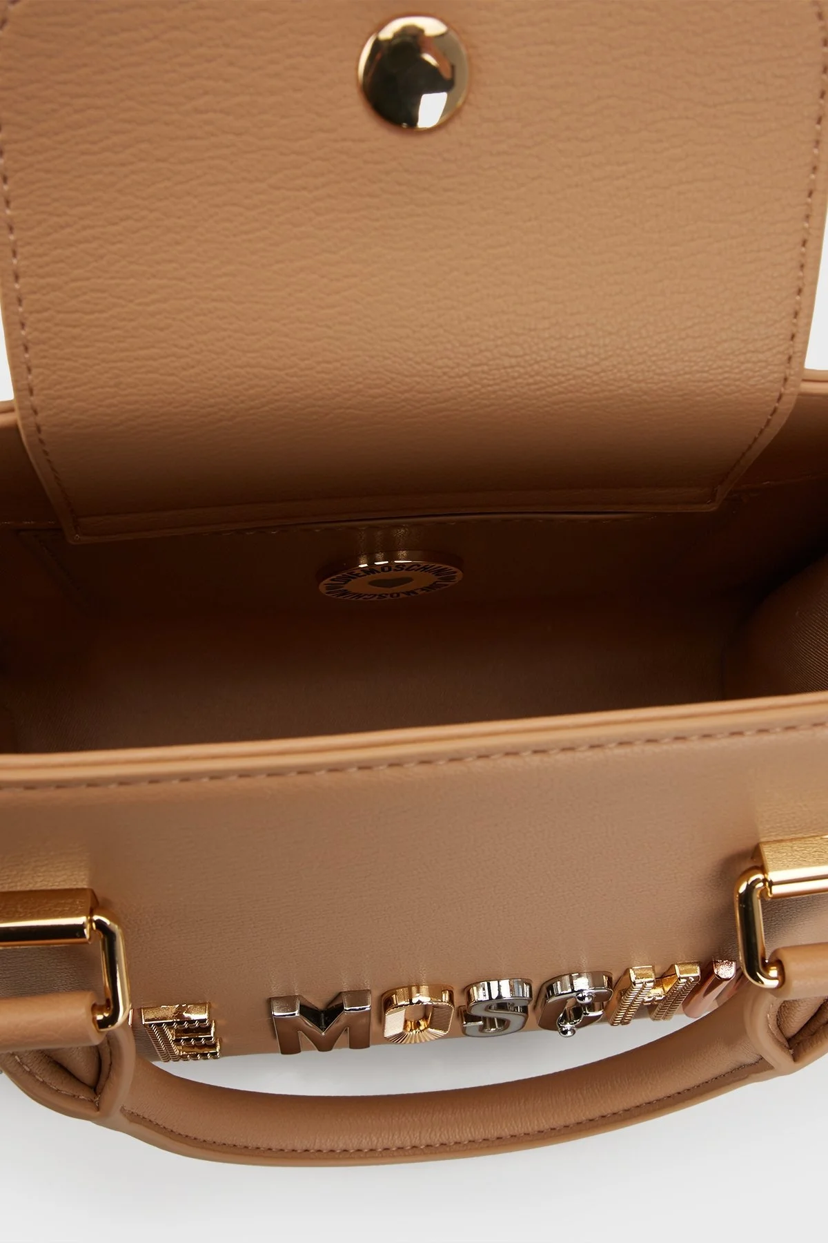 Love Moschino Logolu Çıkarılabilir Uzatma Askılı Bayan Çanta JC4303PP0IKN0226 CAMEL - 4