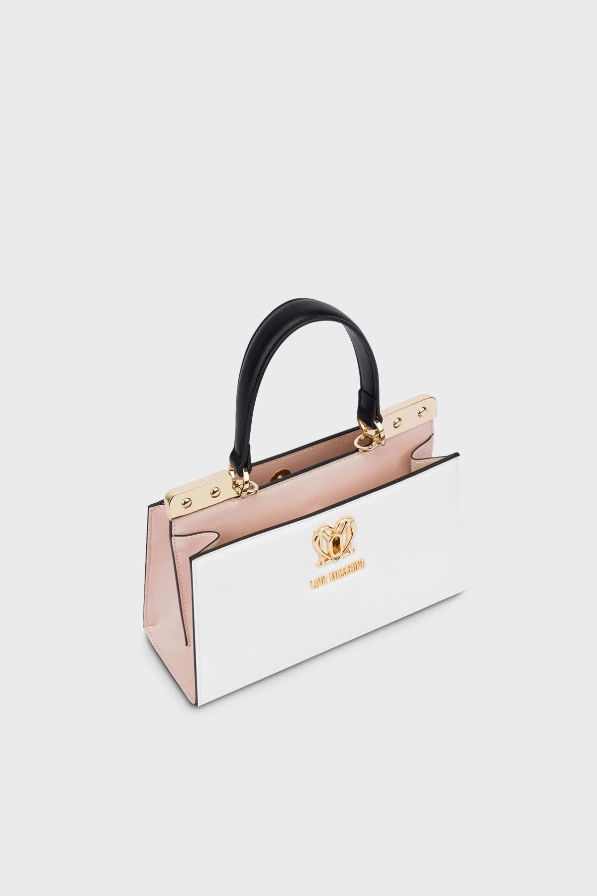 Love Moschino Logolu Çıkarılabilir Uzatma Askılı Bayan Çanta JC4307PP0GKF090A BEYAZ - 3