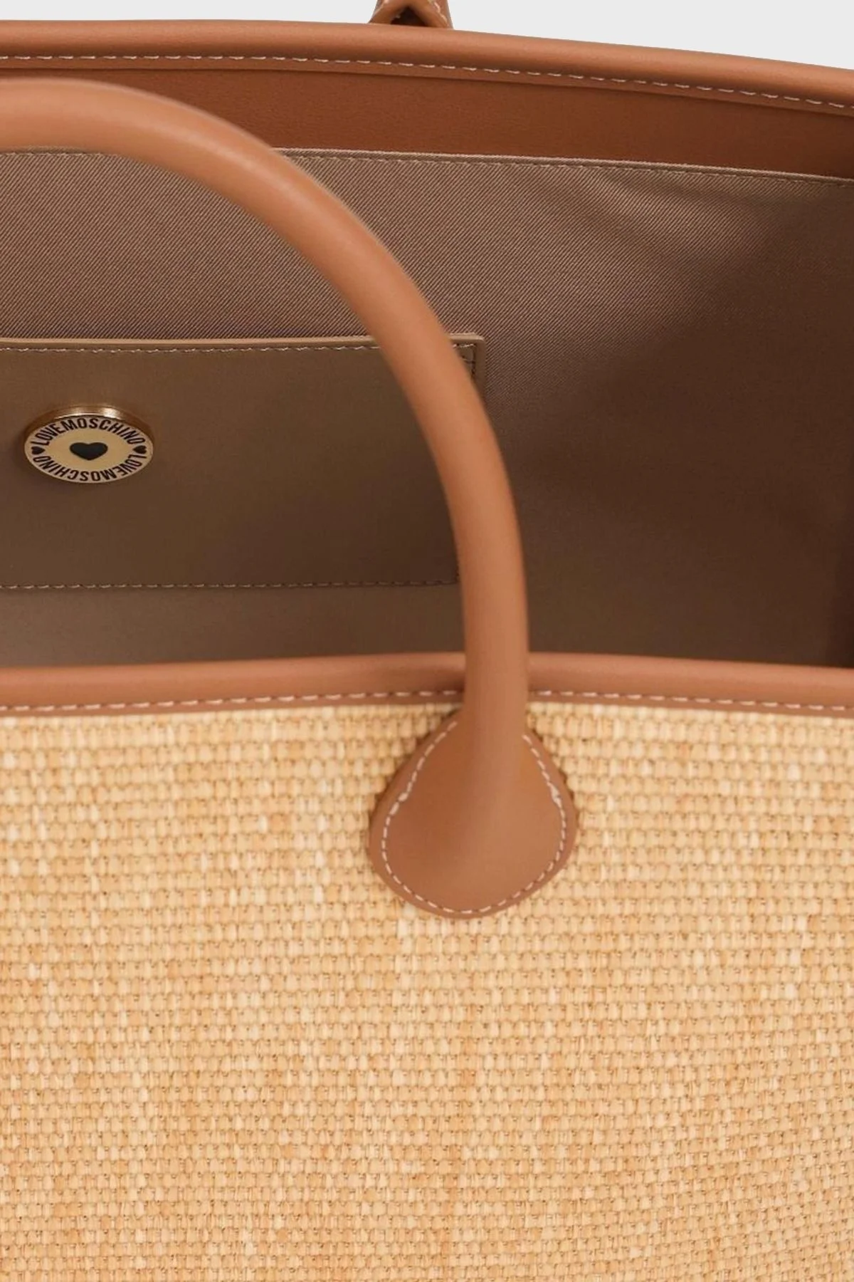 Love Moschino Logolu Çıkarılabilir Uzatma Askılı Bayan Çanta JC4318PP0GKN120A KAHVE - 6
