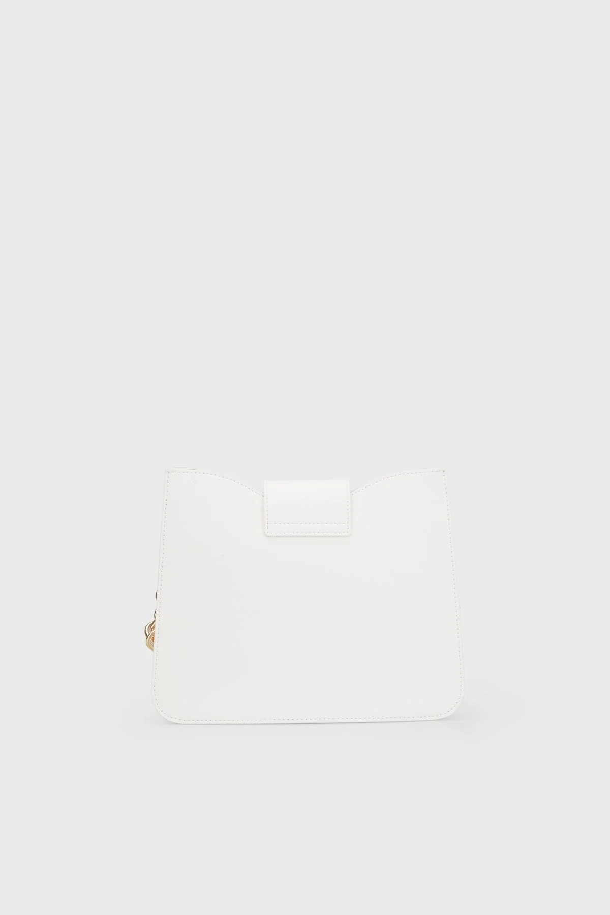 Love Moschino Logolu Çıkarılabilir Uzatma Askılı Bayan Çanta JC4331PP0IKS0100 BEYAZ - 3