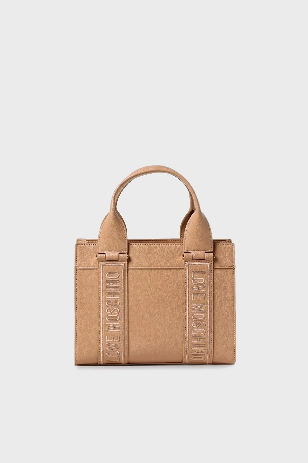 Love Moschino Logolu Çıkarılabilir Uzatma Askılı Bayan Çanta JC4339PP0IKG122A CAMEL - 1
