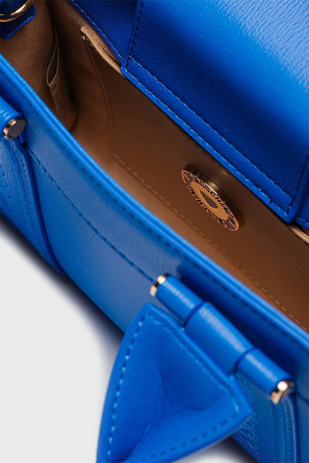 Love Moschino Logolu Çıkarılabilir Uzatma Askılı Bayan Çanta JC4340PP0IKG171A MAVİ - 2