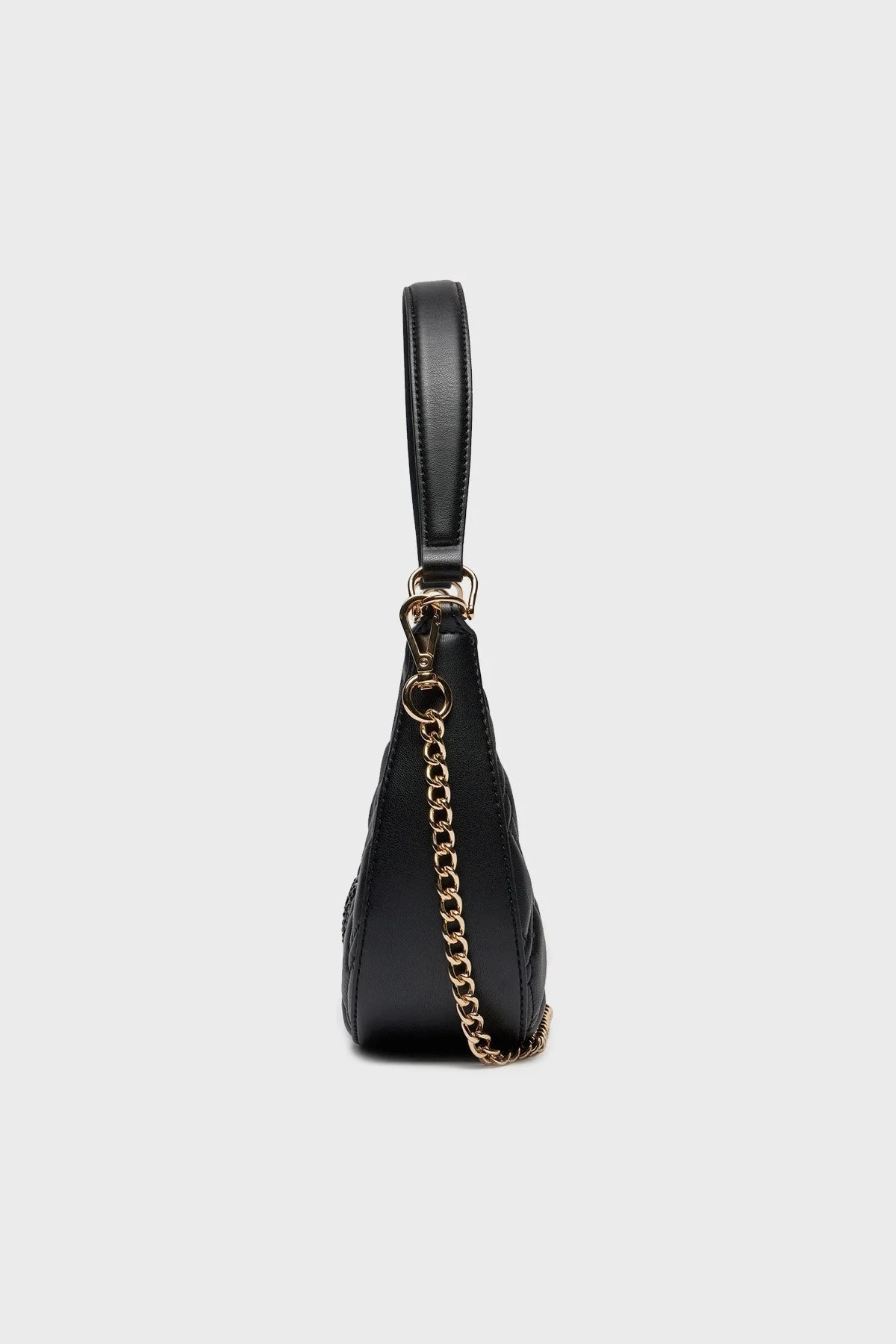 Love Moschino Logolu Çıkarılabilir Uzatma Askılı Bayan Çanta JC4346PP0IK1000A SİYAH - 5