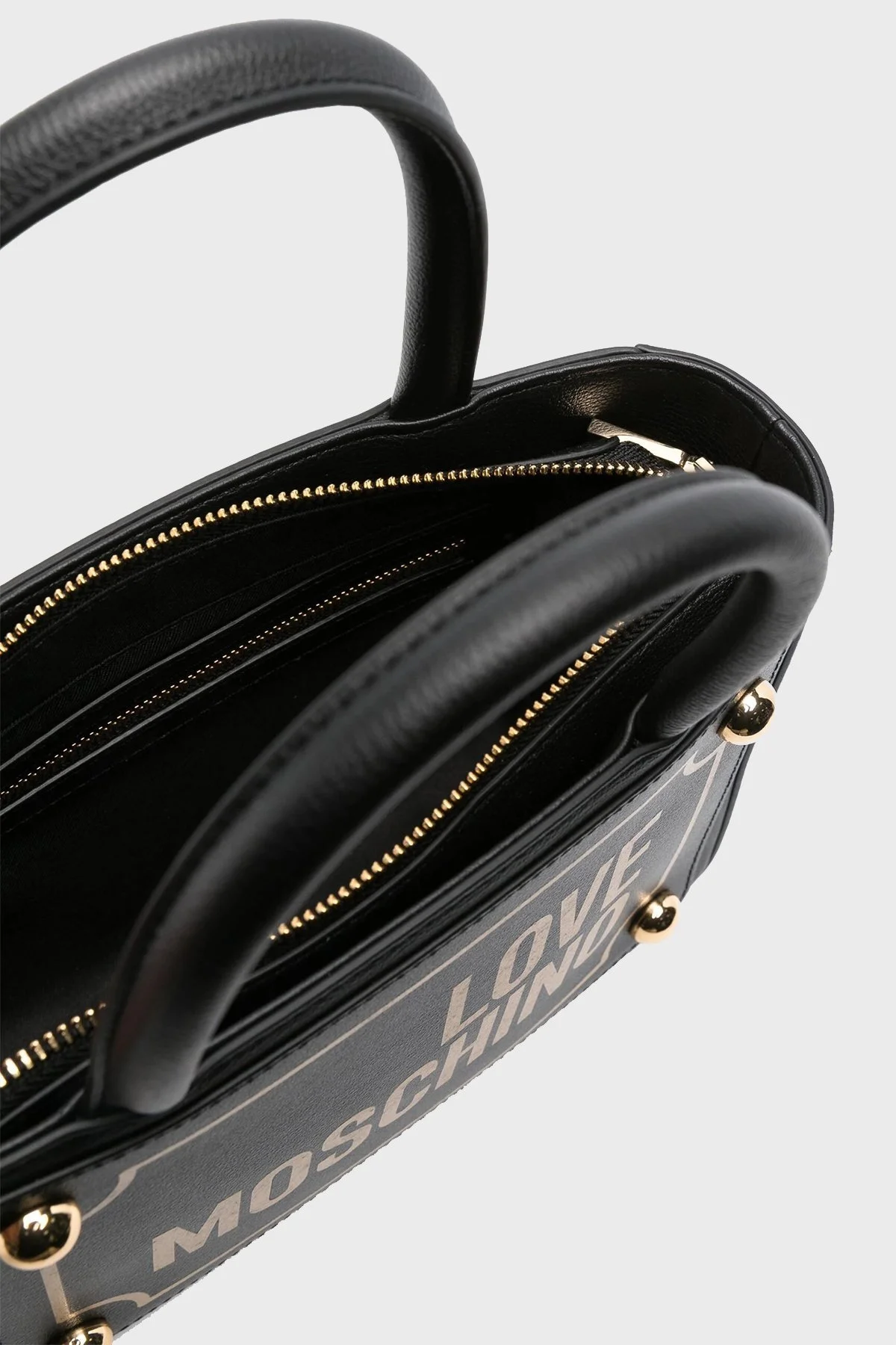 Love Moschino Logolu Çıkarılabilir Uzatma Askılı Bayan Çanta JC4351PP0IK1100A SİYAH - 4