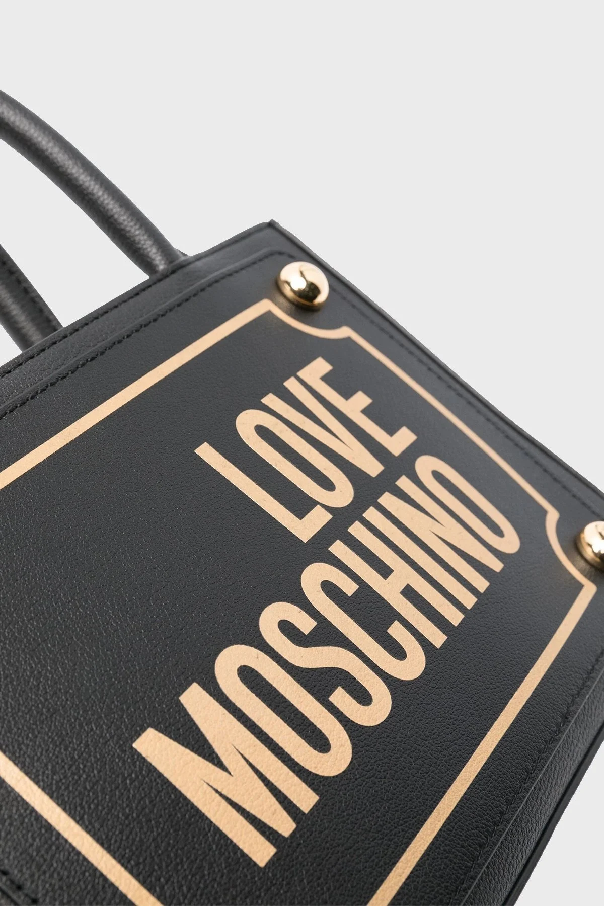 Love Moschino Logolu Çıkarılabilir Uzatma Askılı Bayan Çanta JC4351PP0IK1100A SİYAH - 5