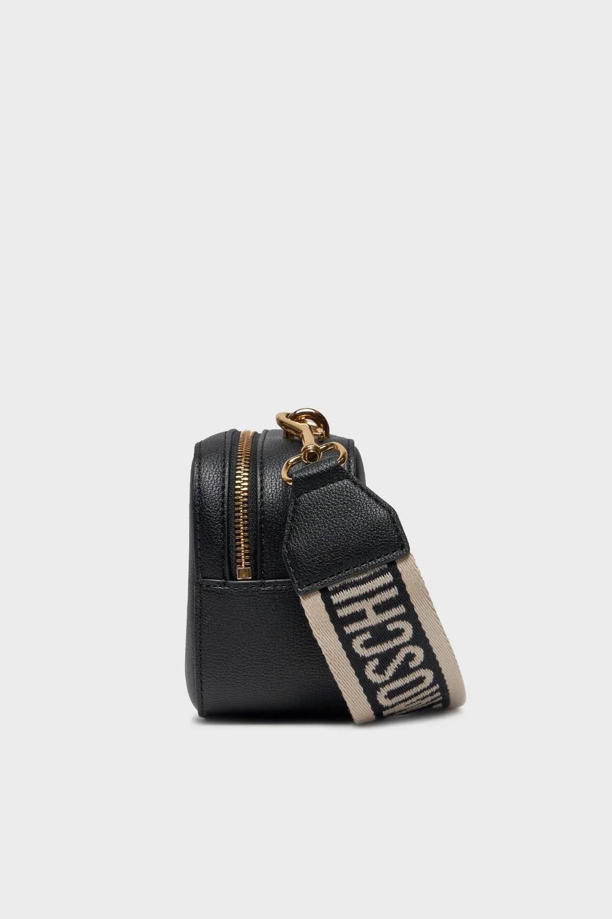 Love Moschino Logolu Çıkarılabilir Uzatma Askılı Deri Bayan Çanta JC4148PP1IL1200A SİYAH - 7