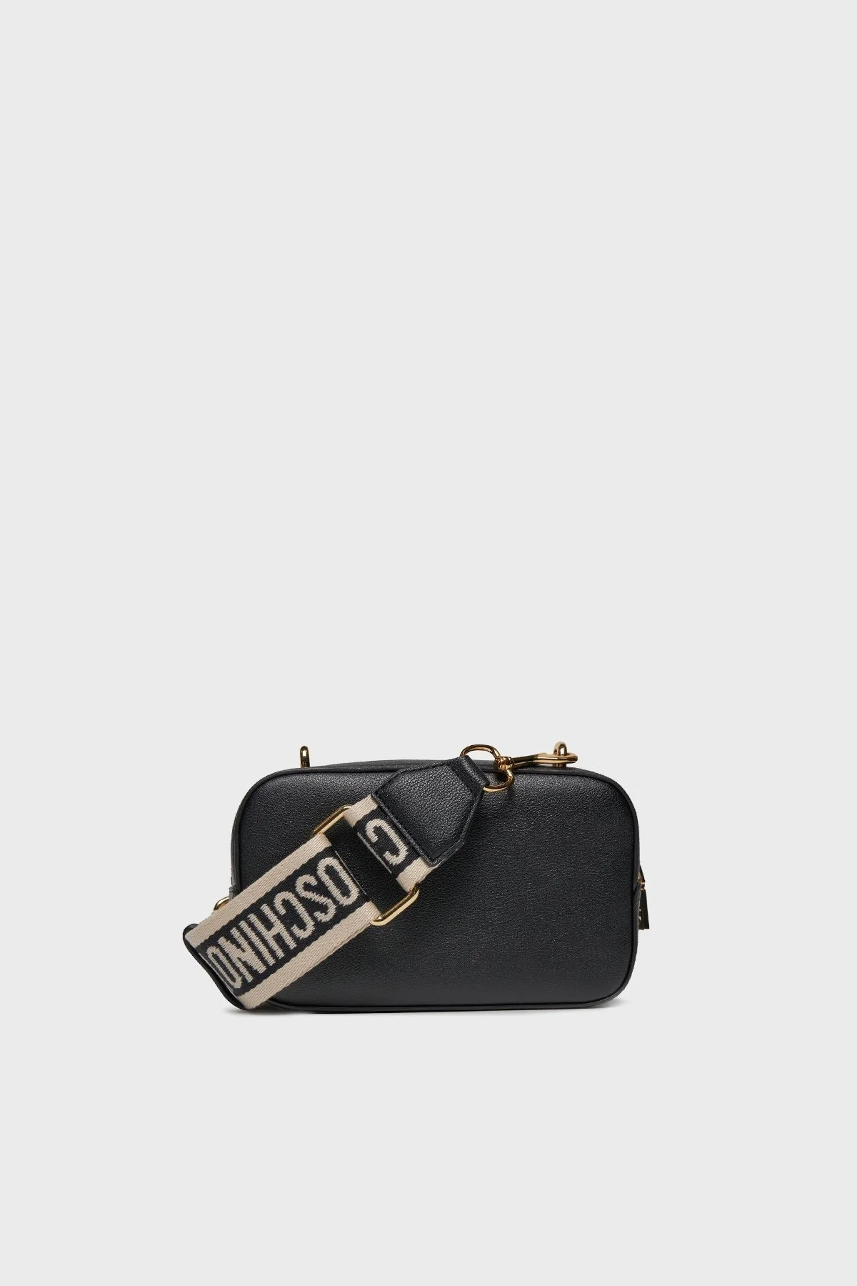 Love Moschino Logolu Çıkarılabilir Uzatma Askılı Deri Bayan Çanta JC4148PP1IL1200A SİYAH - 8