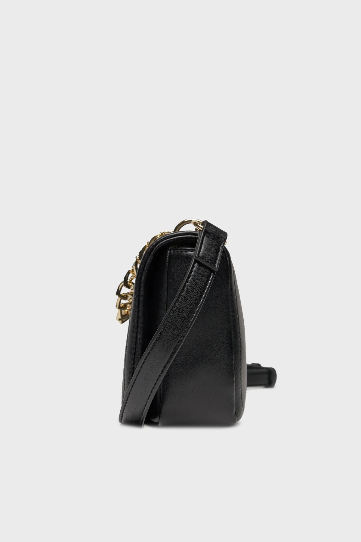 Love Moschino Logolu Çıkarılabilir ve Ayarlanabilir Askılı Bayan Çanta JC4125PP1ILN100A SİYAH - 9