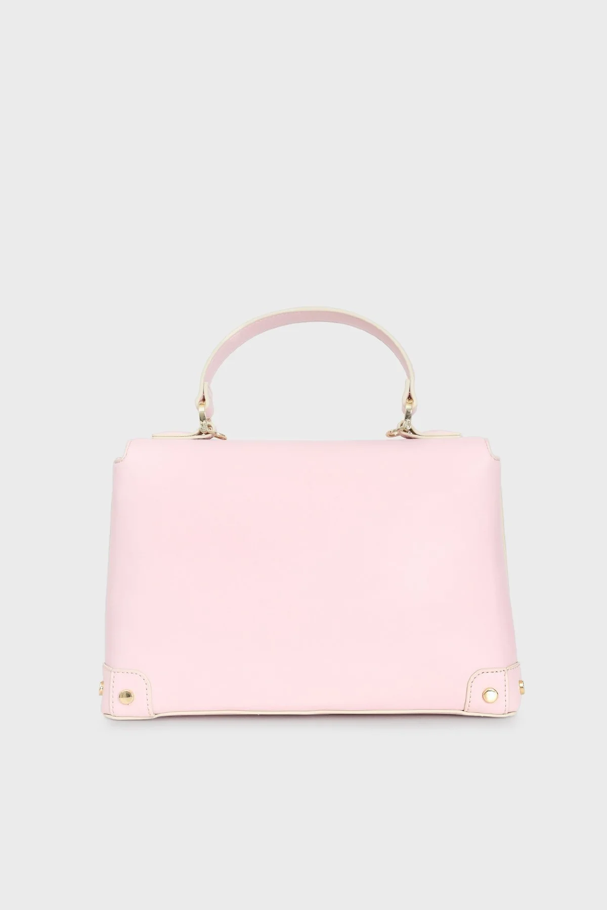 Love Moschino Logolu Çıkarılabilir ve Ayarlanabilir Uzatma Askılı Bayan Çanta JC4247PP0IKU0601 PEMBE - 9