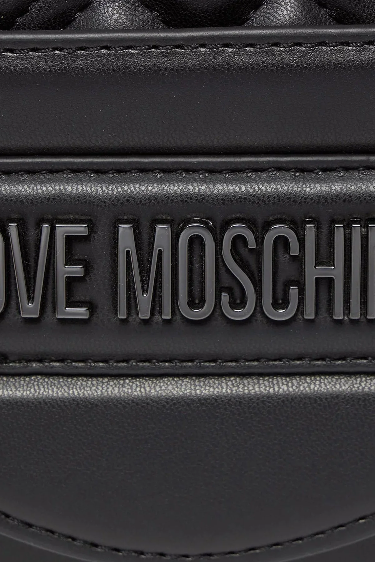 Love Moschino Logolu Çıkarılabilir Zincir Askılı Bayan Çanta JC4055PP1ILA000A SİYAH - 5