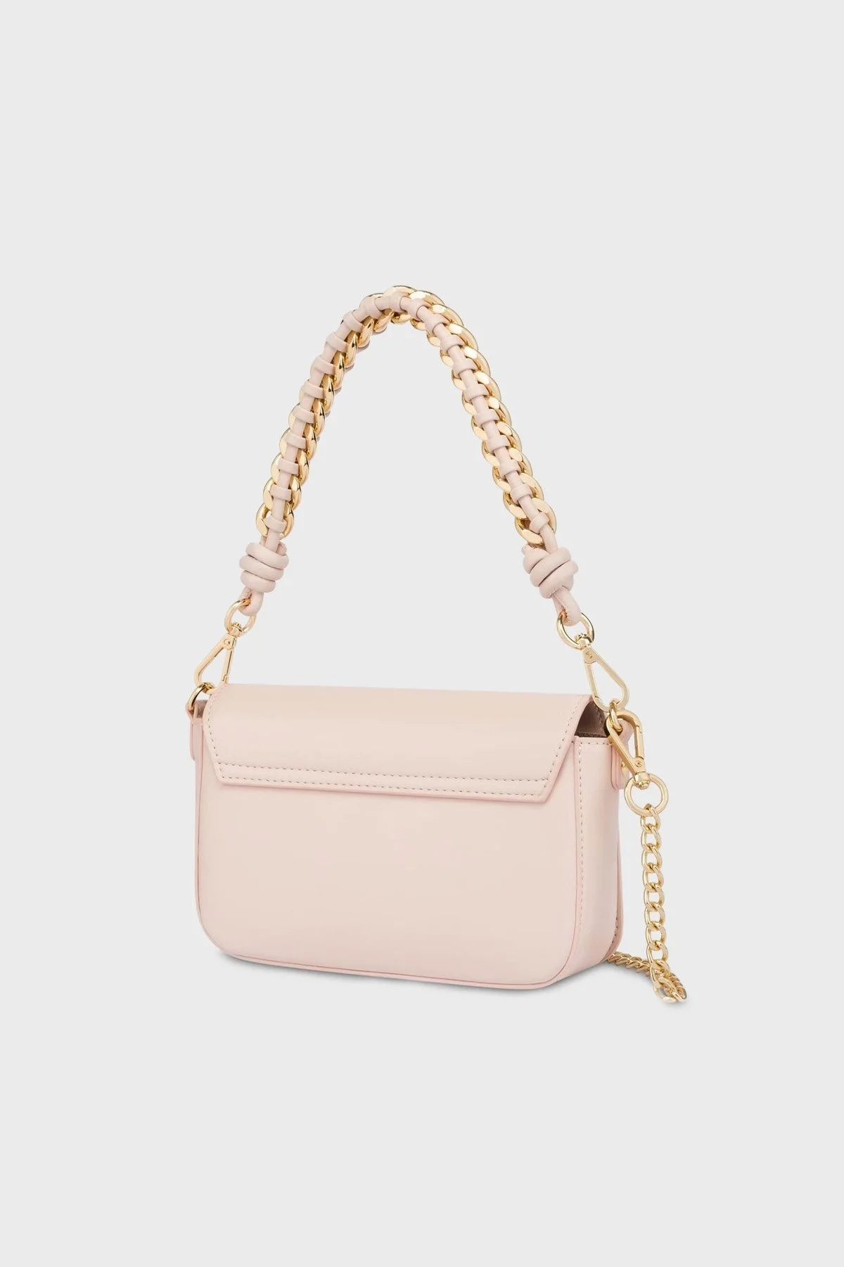 Love Moschino Logolu Çıkarılabilir Zincir Askılı Bayan Çanta JC4116PP1ILM0601 PUDRA - 2