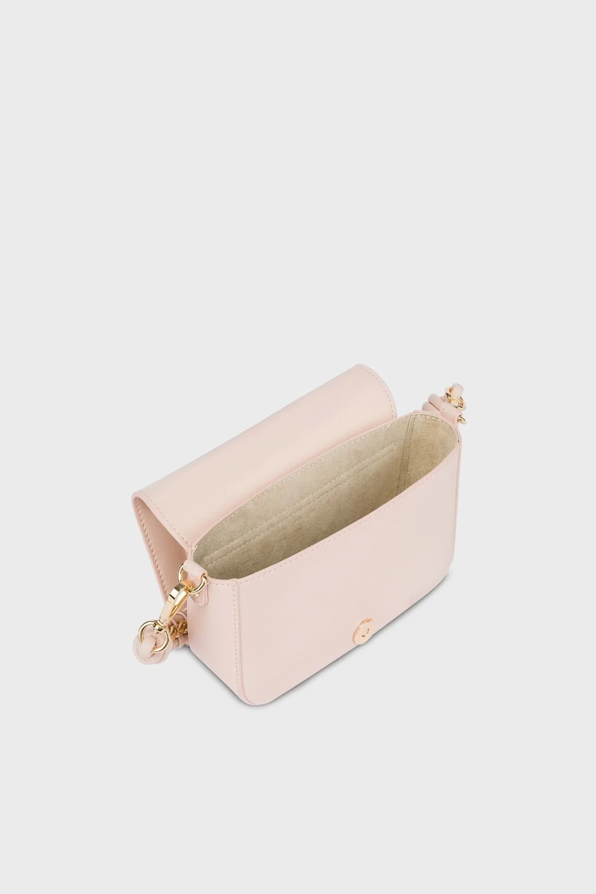 Love Moschino Logolu Çıkarılabilir Zincir Askılı Bayan Çanta JC4116PP1ILM0601 PUDRA - 7