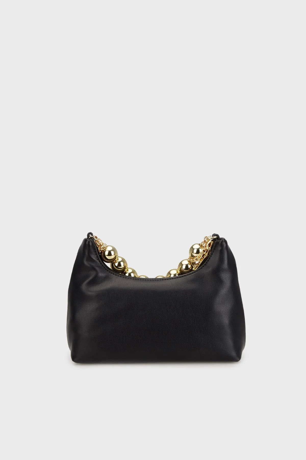 Love Moschino Logolu Çıkarılabilir Zincir Askılı Bayan Çanta JC4252PP0MKS0000 SİYAH - 2