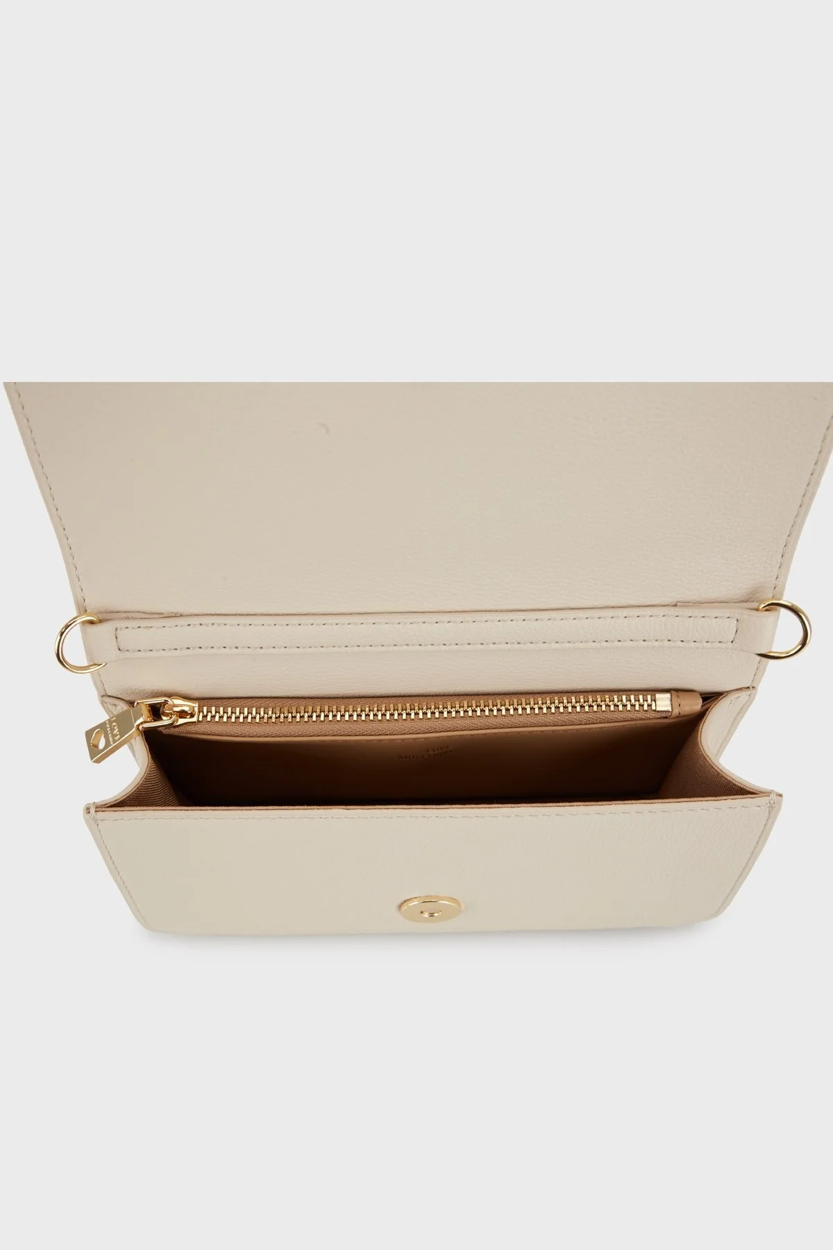 Love Moschino Logolu Çıkarılabilir Zincir Askılı Bayan Çanta JC5610PP1GLI0110 BEJ - 4