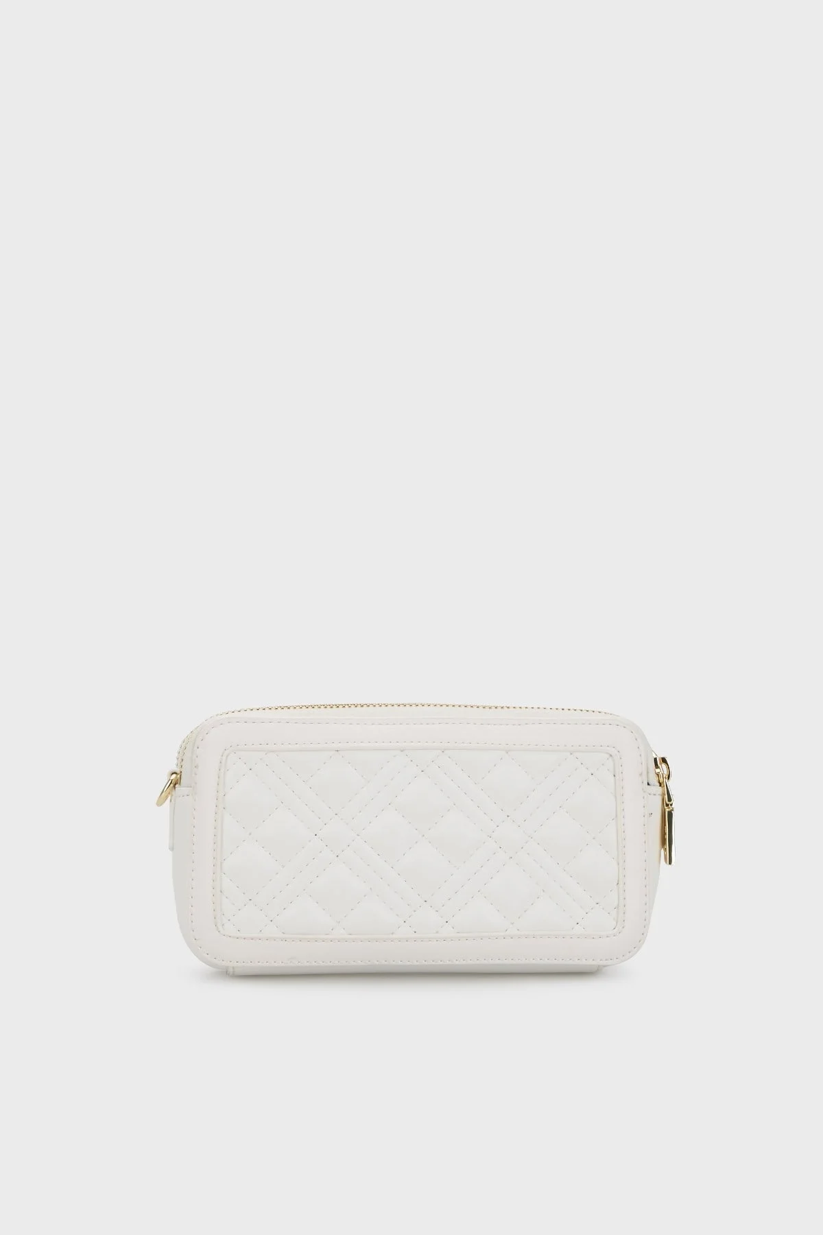 Love Moschino Logolu Çıkarılabilir Zincir Askılı Bayan Çanta JC5680PP1GLA0120 BEYAZ - 3