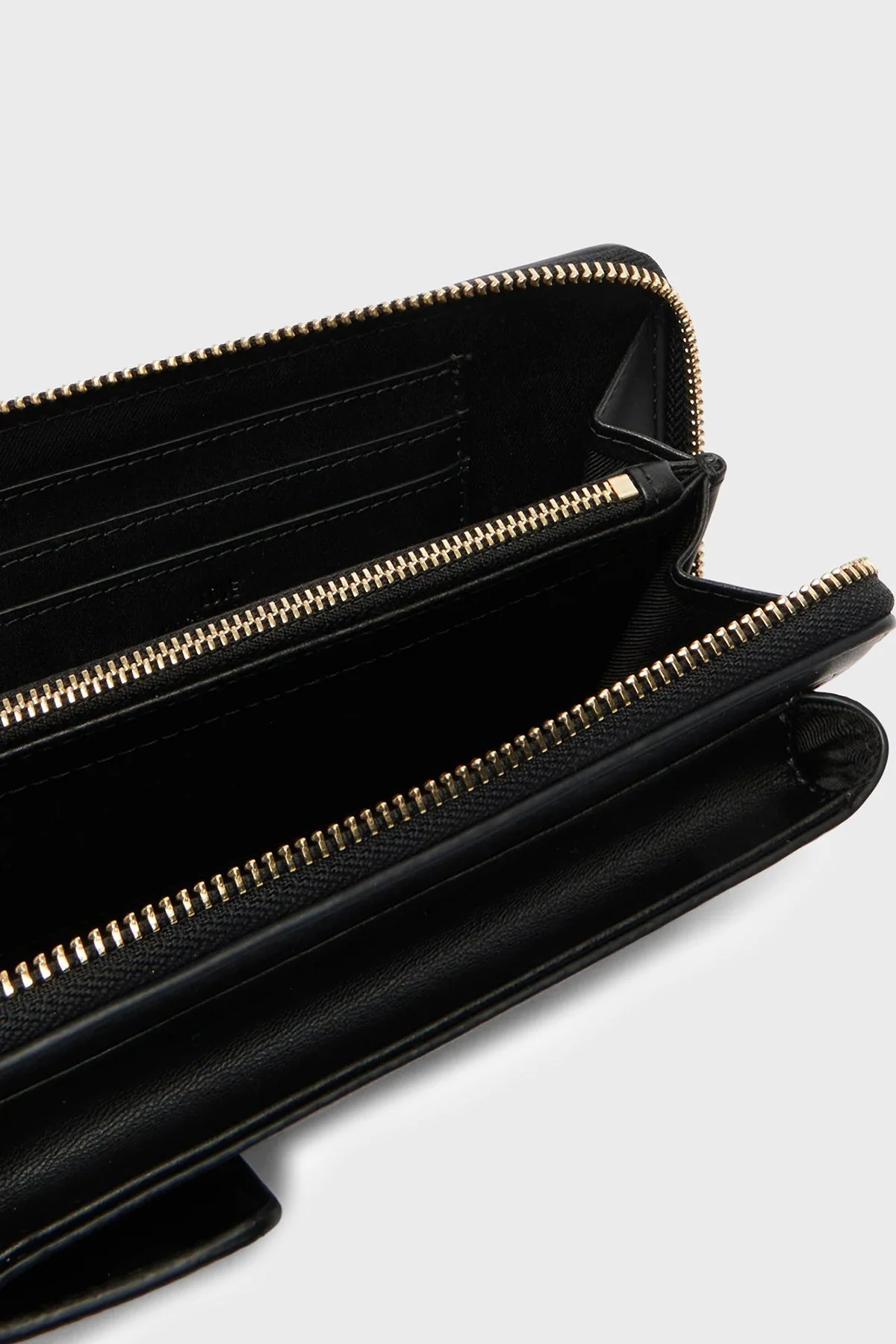 Love Moschino Logolu Çıkarılabilir Zincir Askılı Bayan Cüzdan JC5682PP1OLA0000 SİYAH - 6