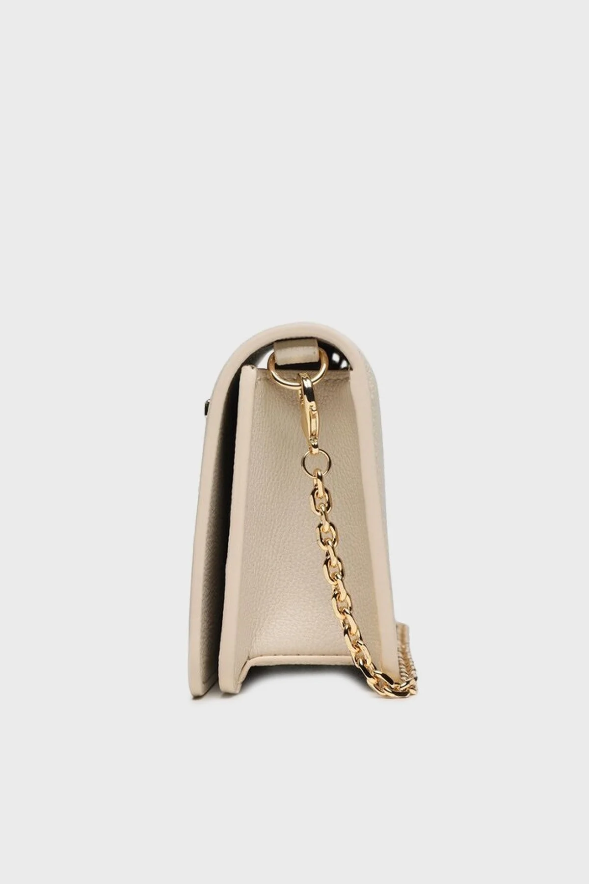 Love Moschino Logolu Çıkarılabilir Zincir Askılı Mini Bayan Çanta JC5610PP1HLI0110 EKRU - 2