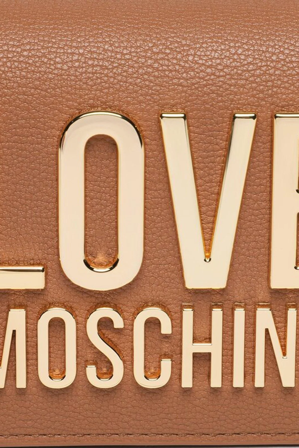 Love Moschino Logolu Çıkarılabilir Zincir Askılı Mini Bayan Çanta JC5610PP1HLI0201 TABA - 2