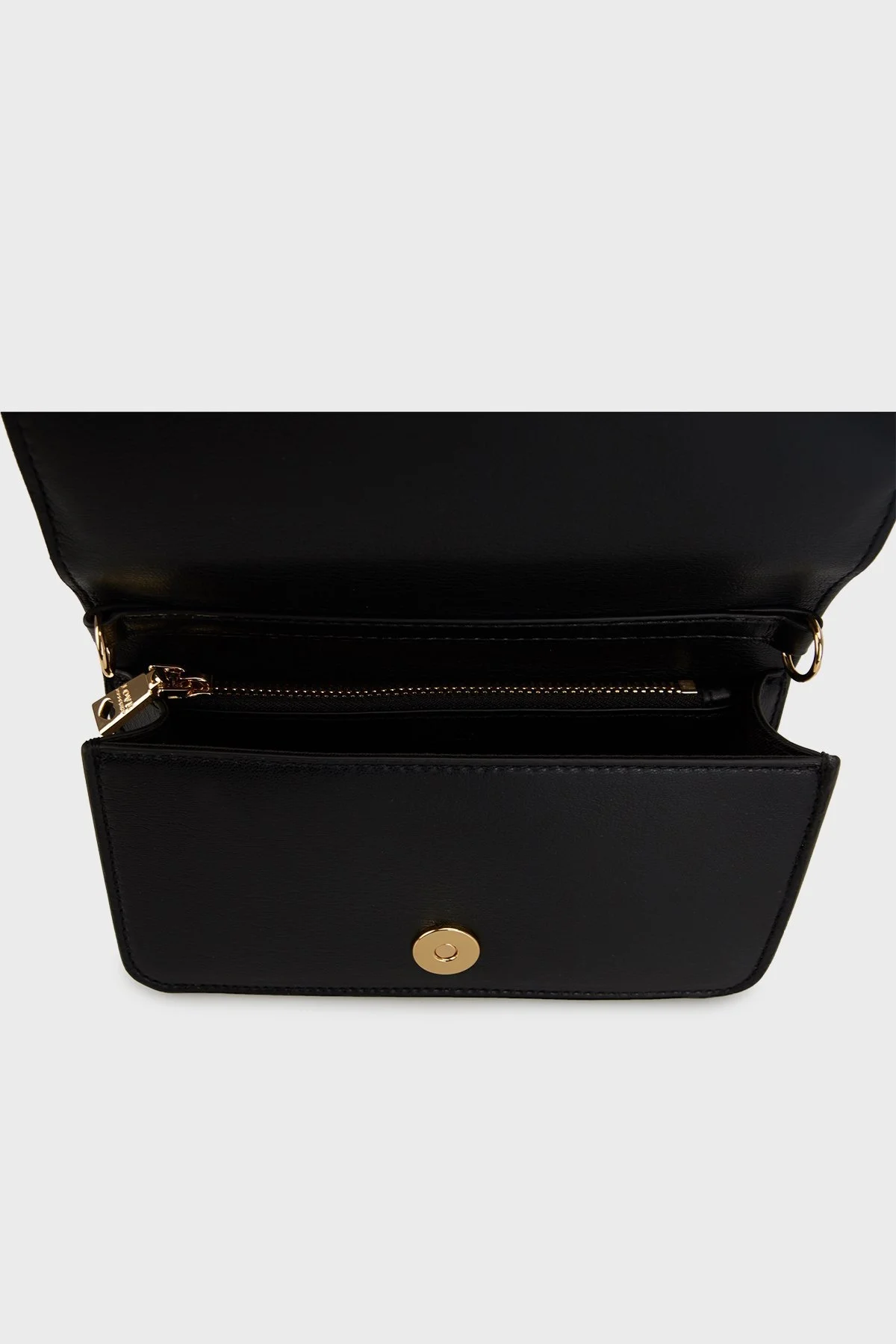 Love Moschino Logolu Çıkarılabilir Zincir Askılı Portföy Bayan Cüzdan JC5643PP1MLB0000 SİYAH - 3