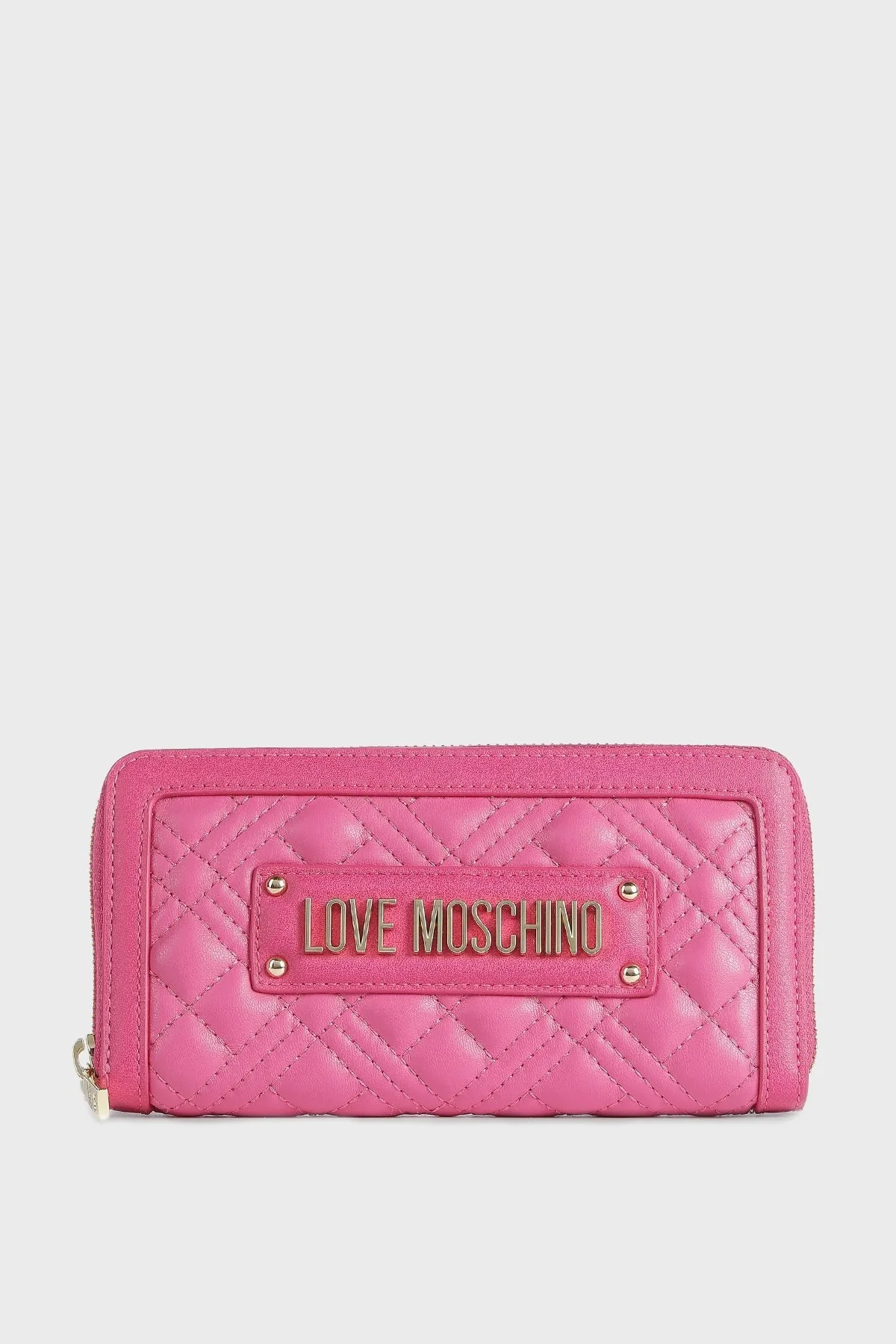 Love Moschino Logolu Çok Bölmeli Bayan Cüzdan JC5600PP0GLA0604 FUŞYA - 1