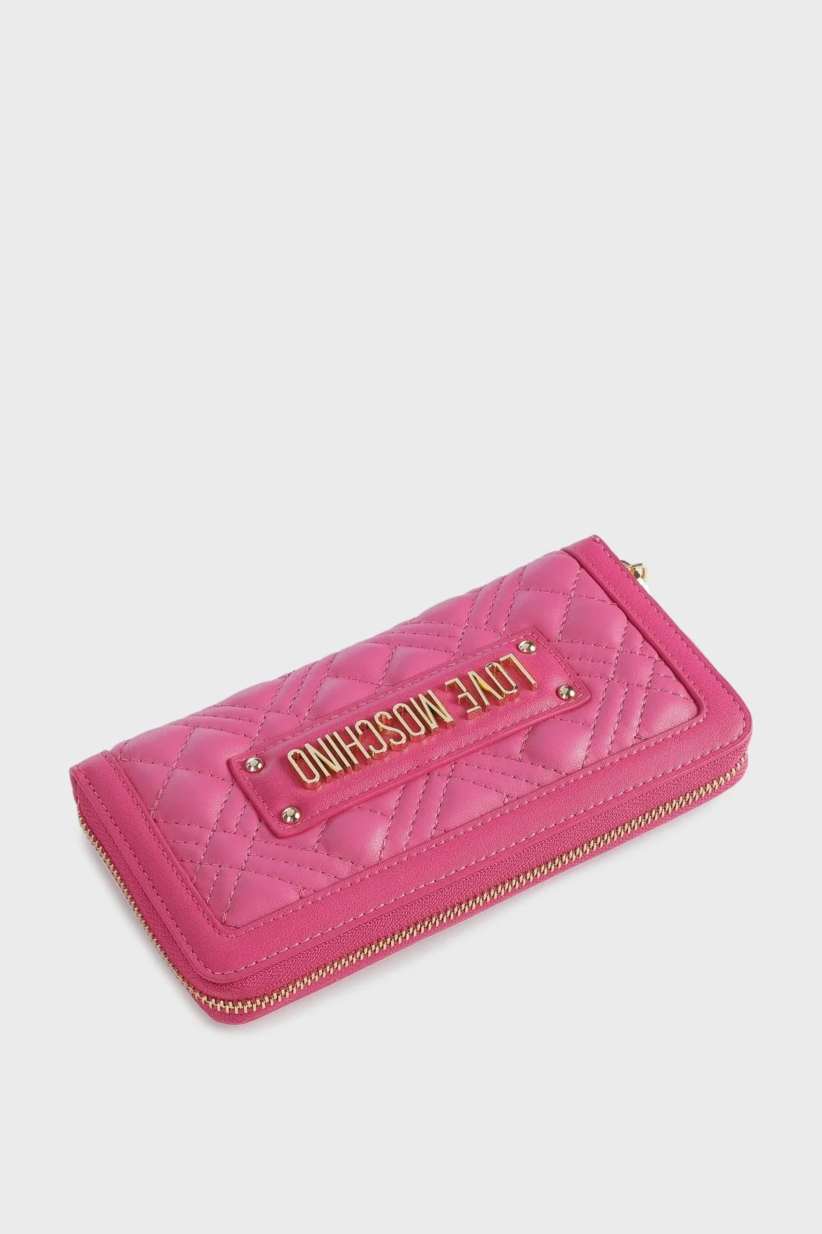 Love Moschino Logolu Çok Bölmeli Bayan Cüzdan JC5600PP0GLA0604 FUŞYA - 3