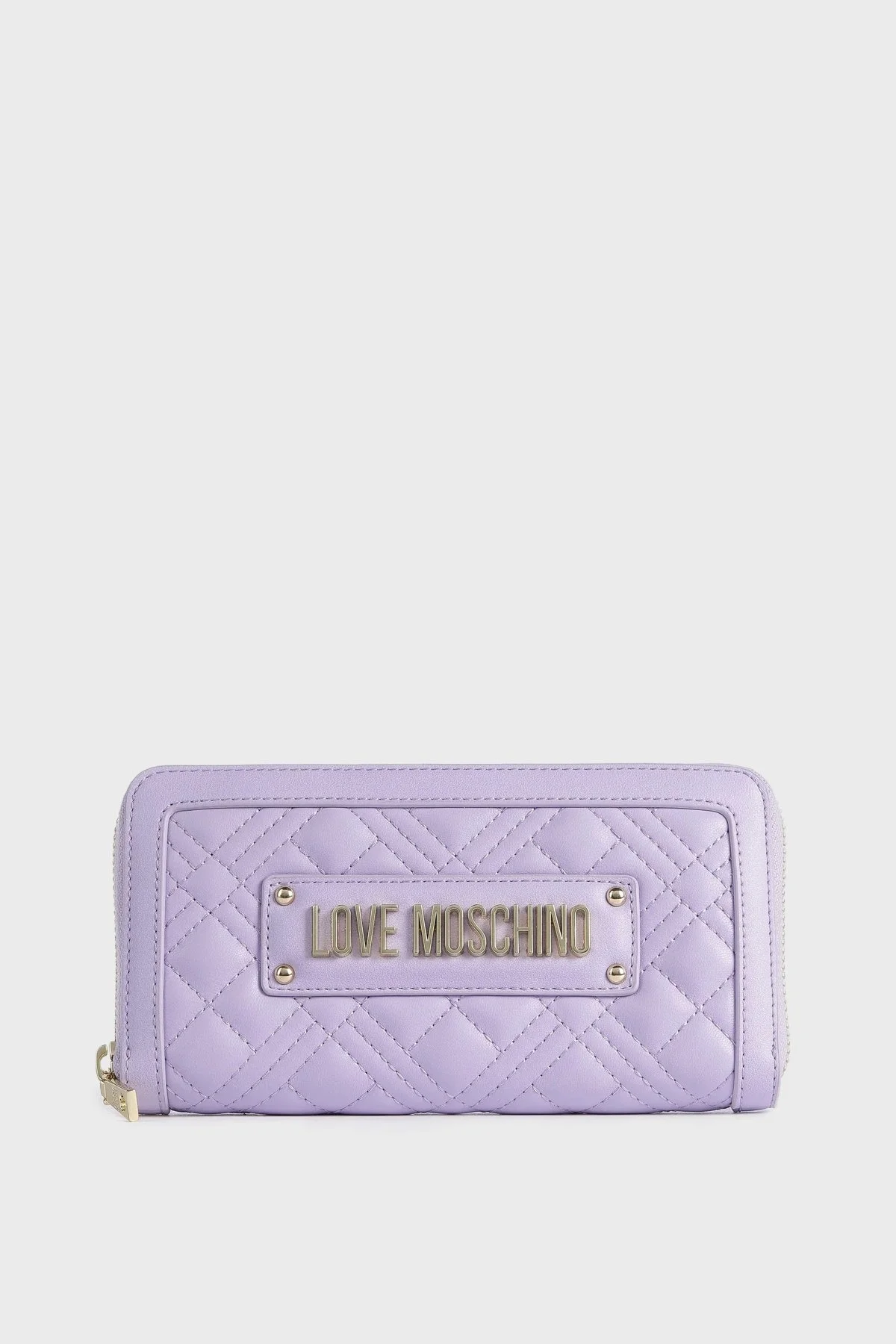 Love Moschino Logolu Çok Bölmeli Bayan Cüzdan JC5600PP0GLA0651 LİLA - 1