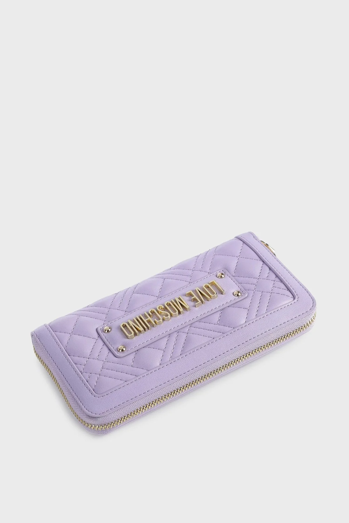 Love Moschino Logolu Çok Bölmeli Bayan Cüzdan JC5600PP0GLA0651 LİLA - 3